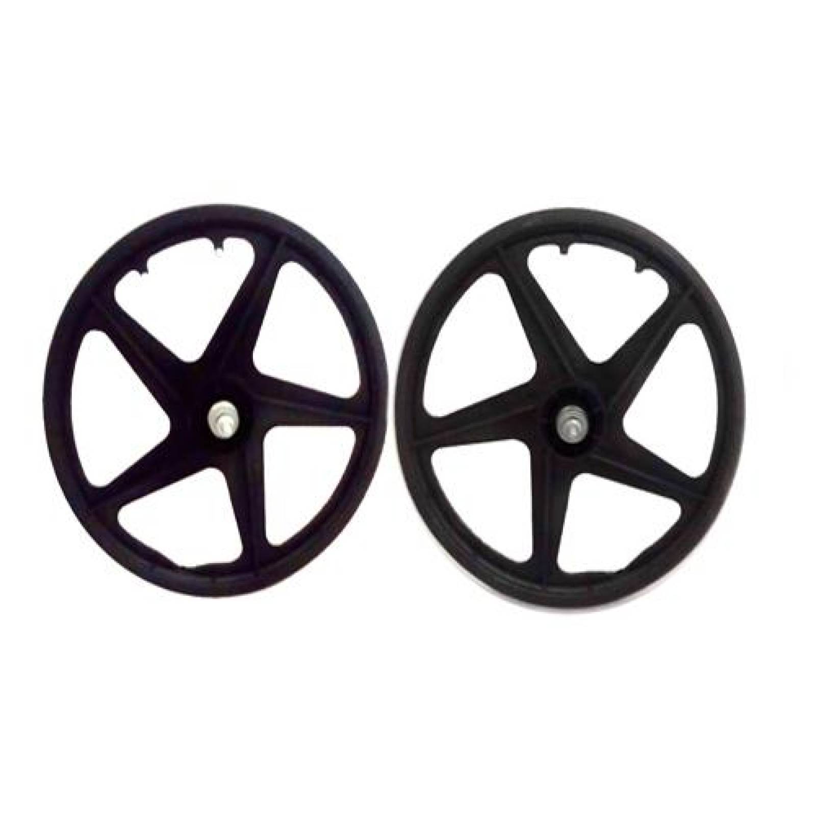 Rines para Bicicleta BMX Rodada 20 con Aspas Reforzados Color Negro Mariluz 