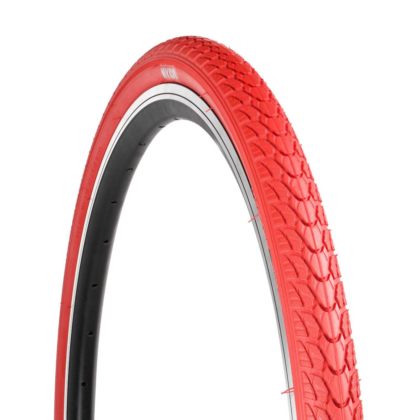 Llanta para bicicleta R26 roja 30/50 PSI HY007 Nyco