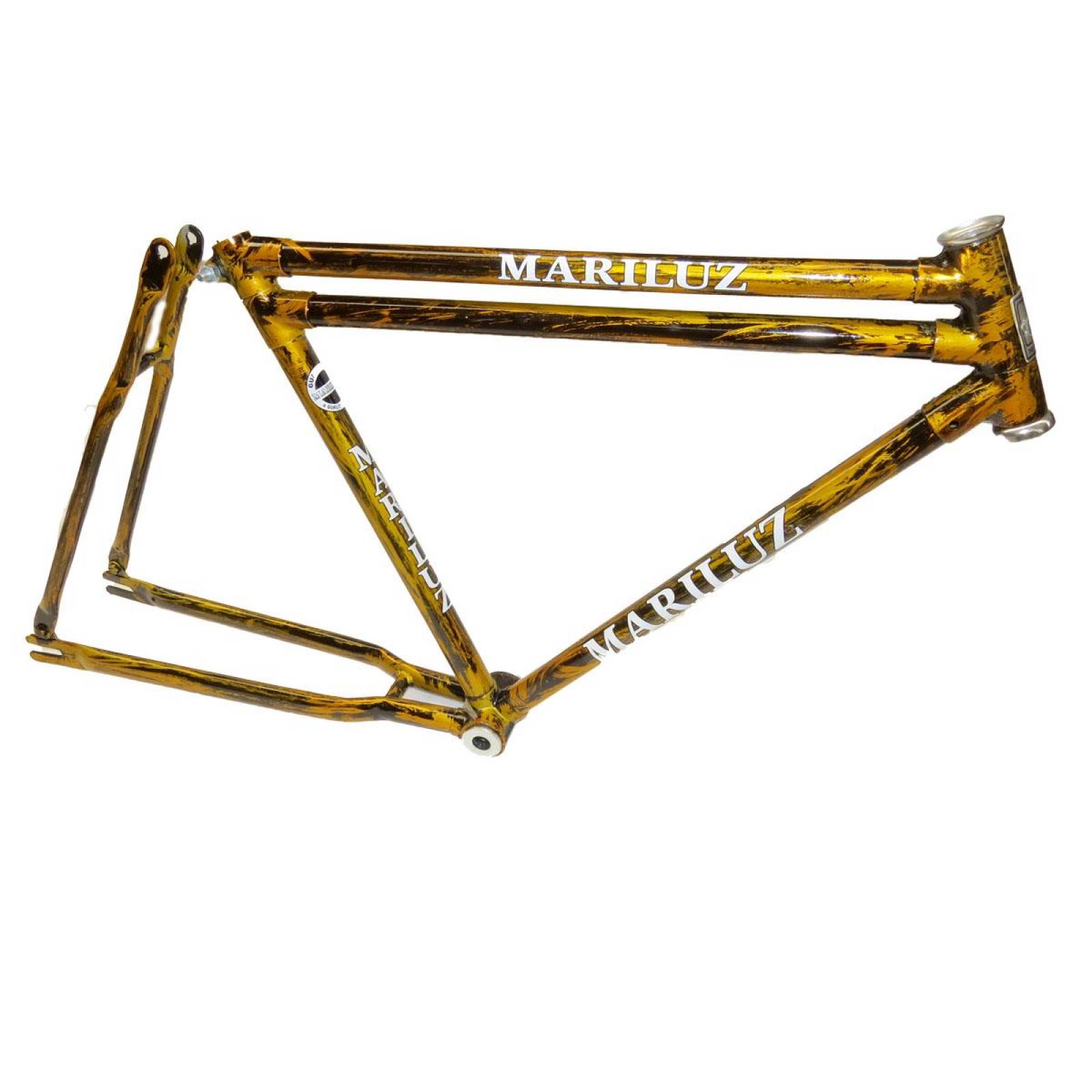 Cuadro 24 turismo doble barra hombre amarillo 