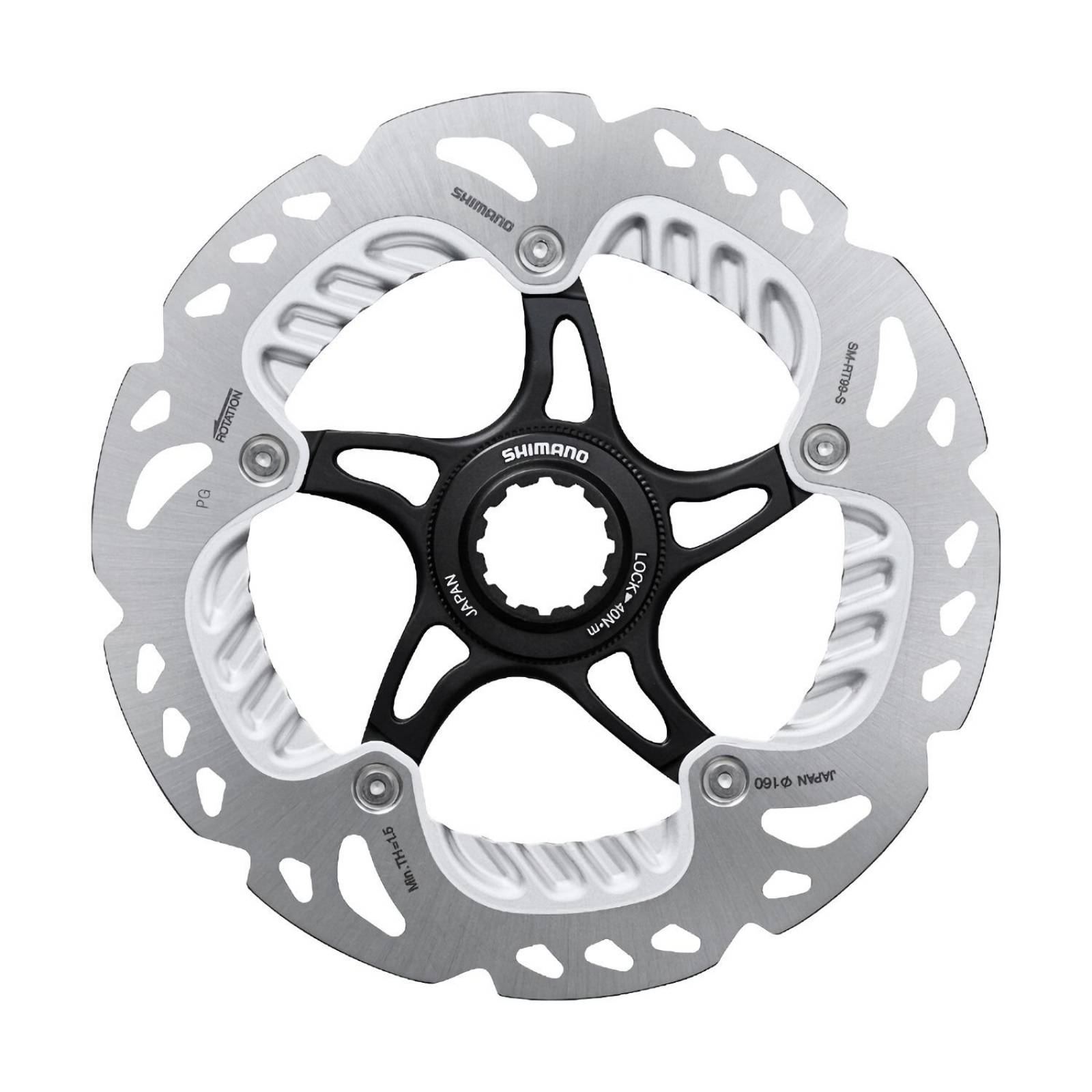 Rotor Sm-rt99 Para Freno Disco 160mm Center Lock 