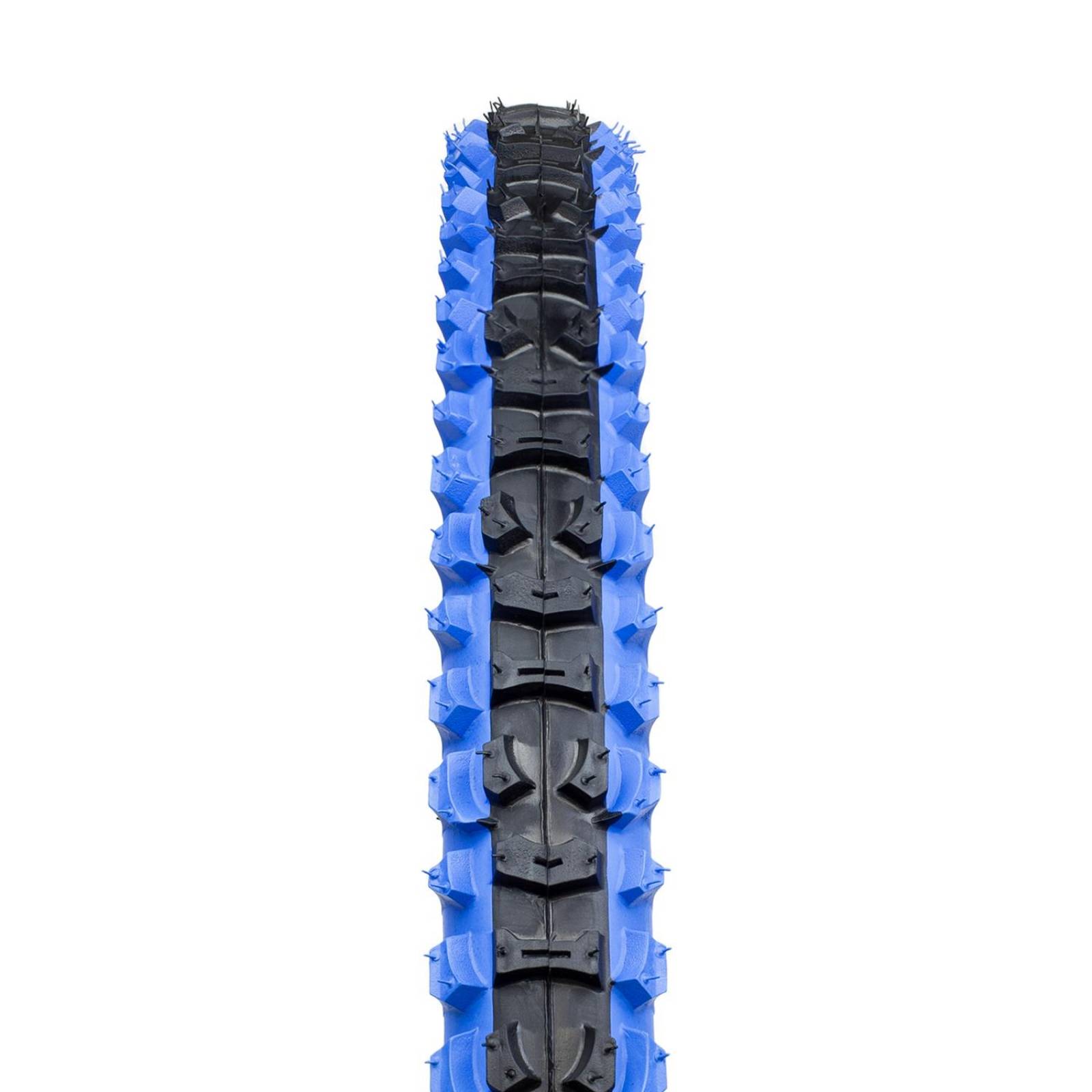 Llanta para bicicleta R26 x2.10 negra azul payaso K816 Kenda