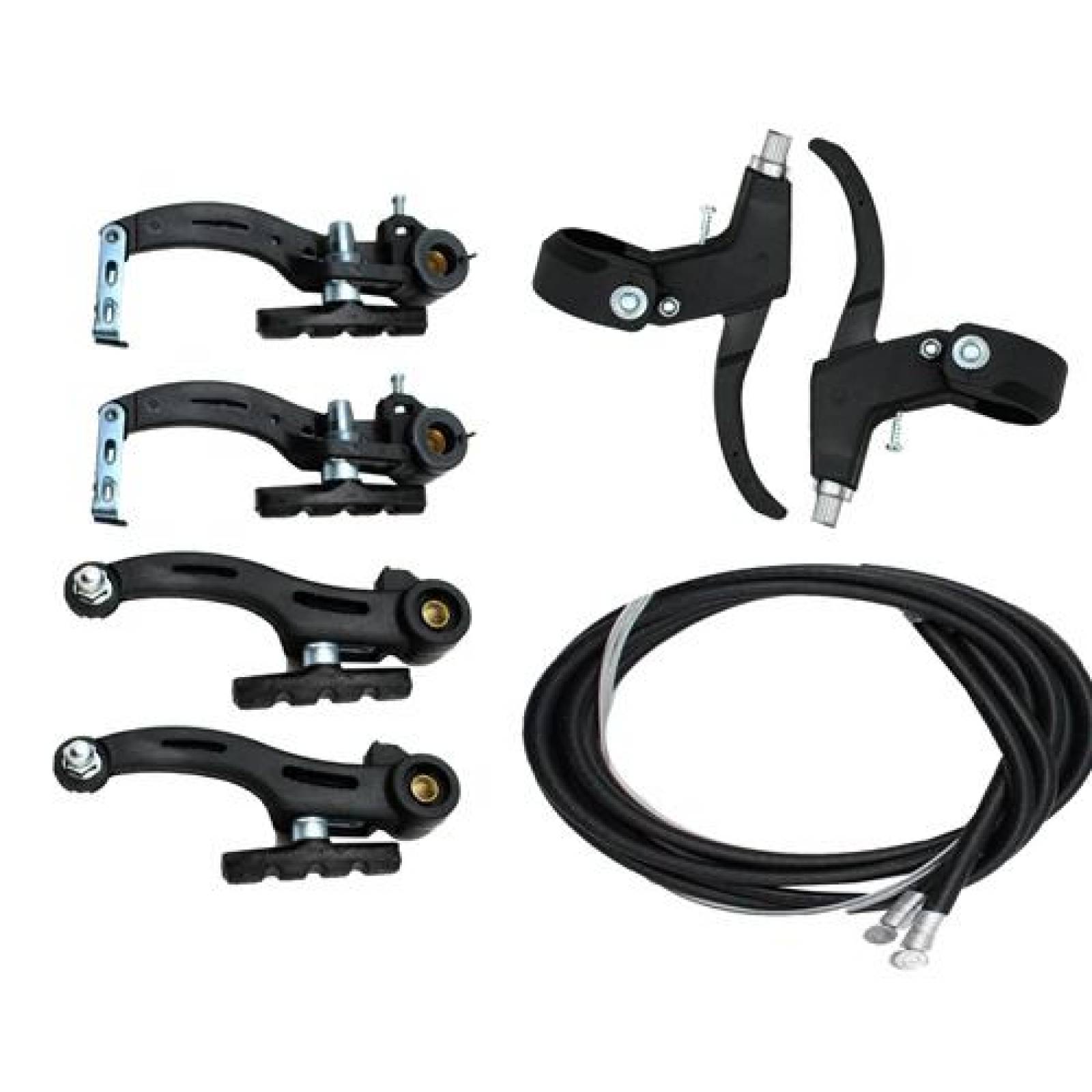 Freno V Brake Bicicleta 110 mm Zapata Negro S Shine 