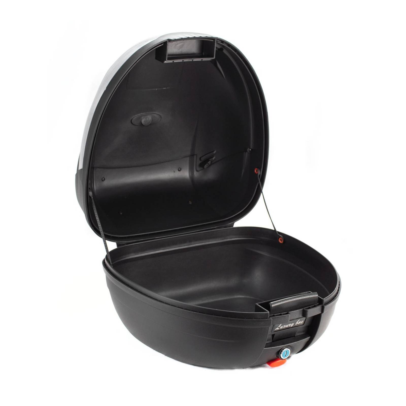 Caja porta equipaje para motocicleta 33L con respaldo Kinlley 