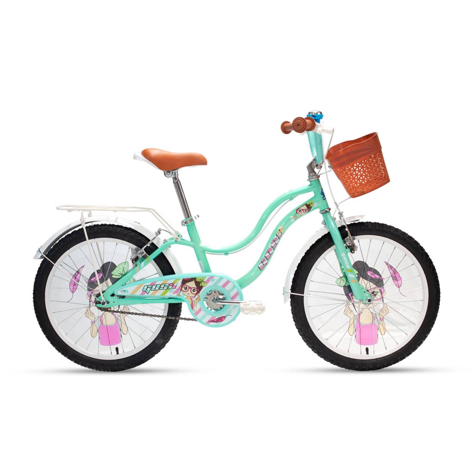 Bicicleta para Niña Infantil Rodada 20 Sandy Gosa 