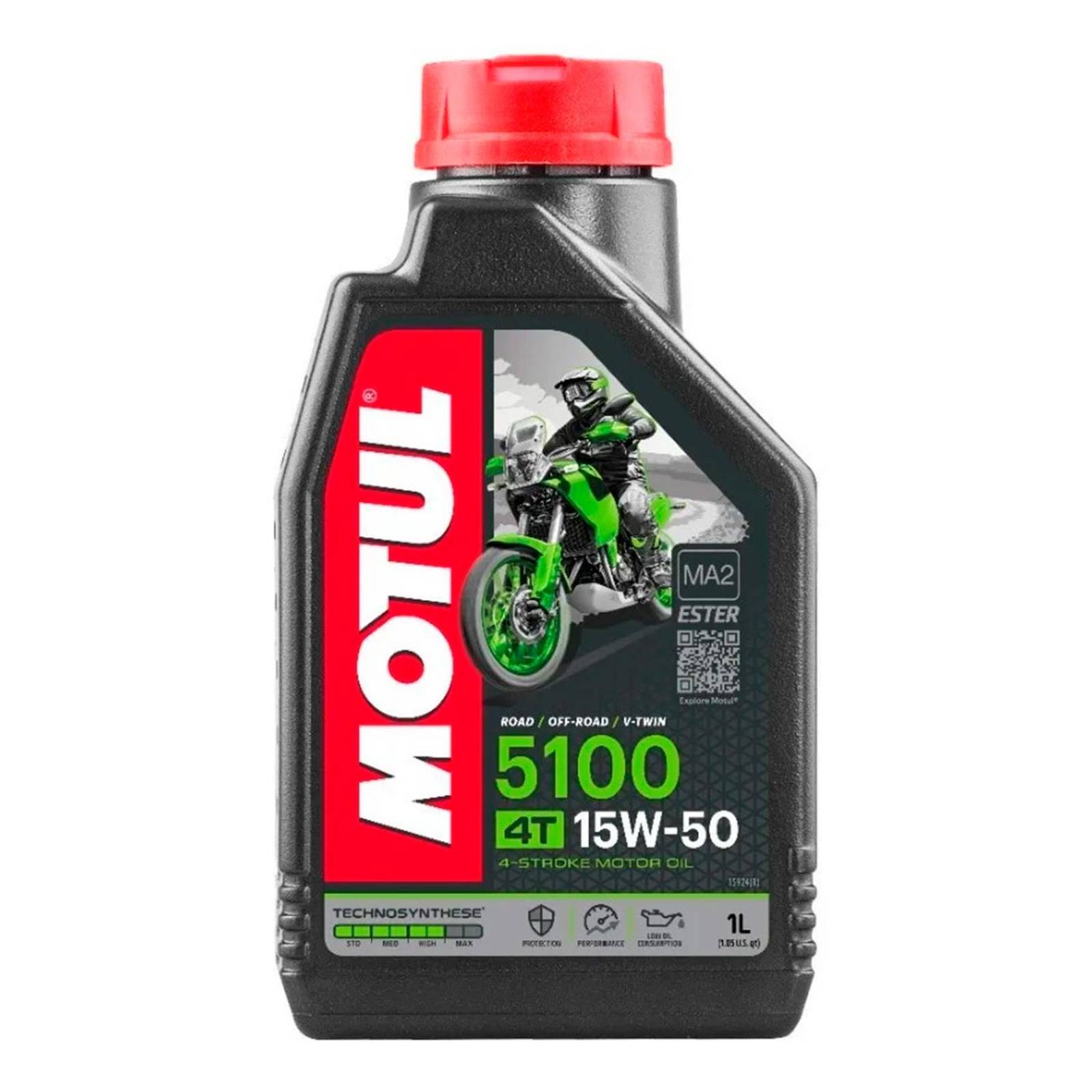 Aceite 4t-1l 15w50 5100 Motul 