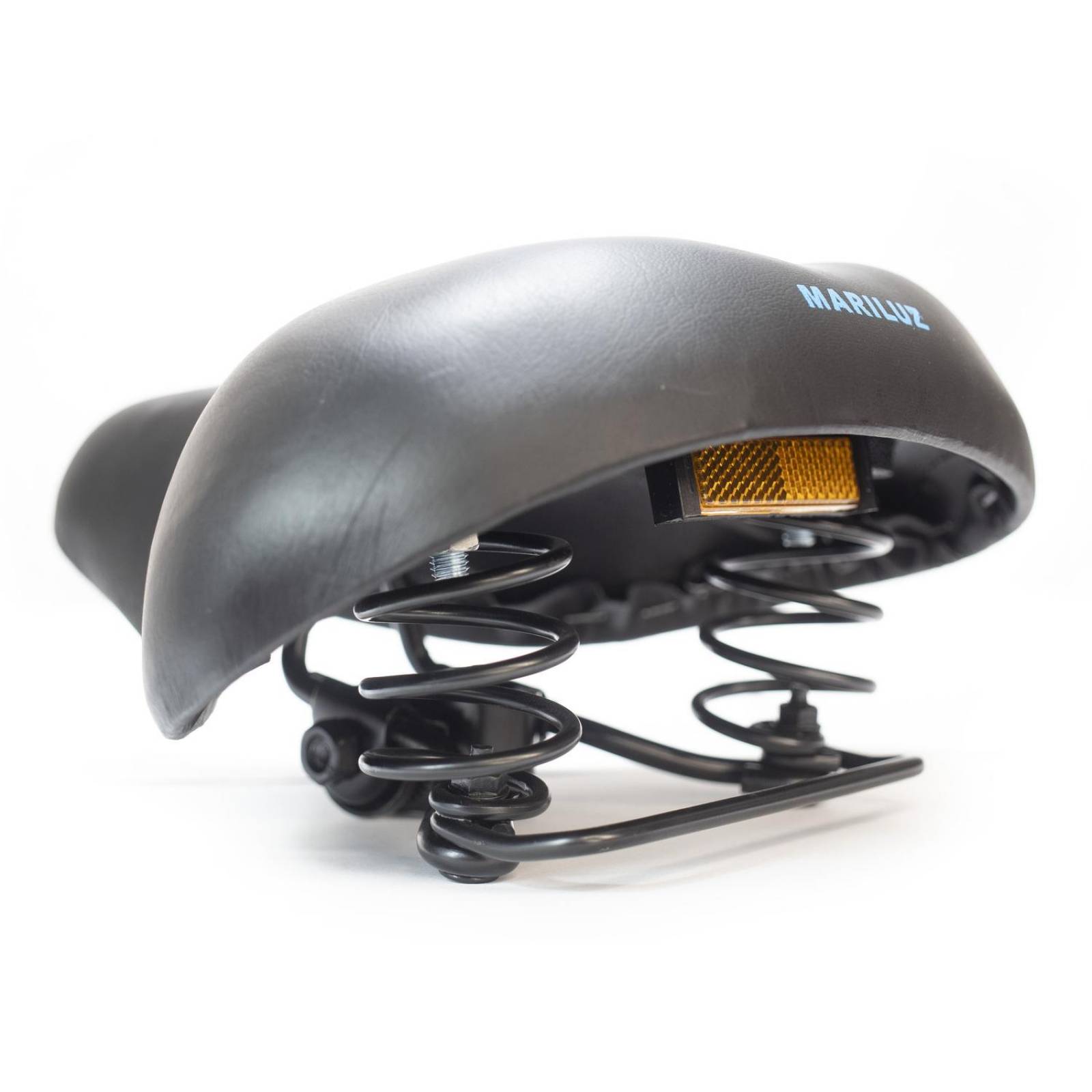 Asiento Ancho para Bicicleta Triciclo Carga Negro Leader 