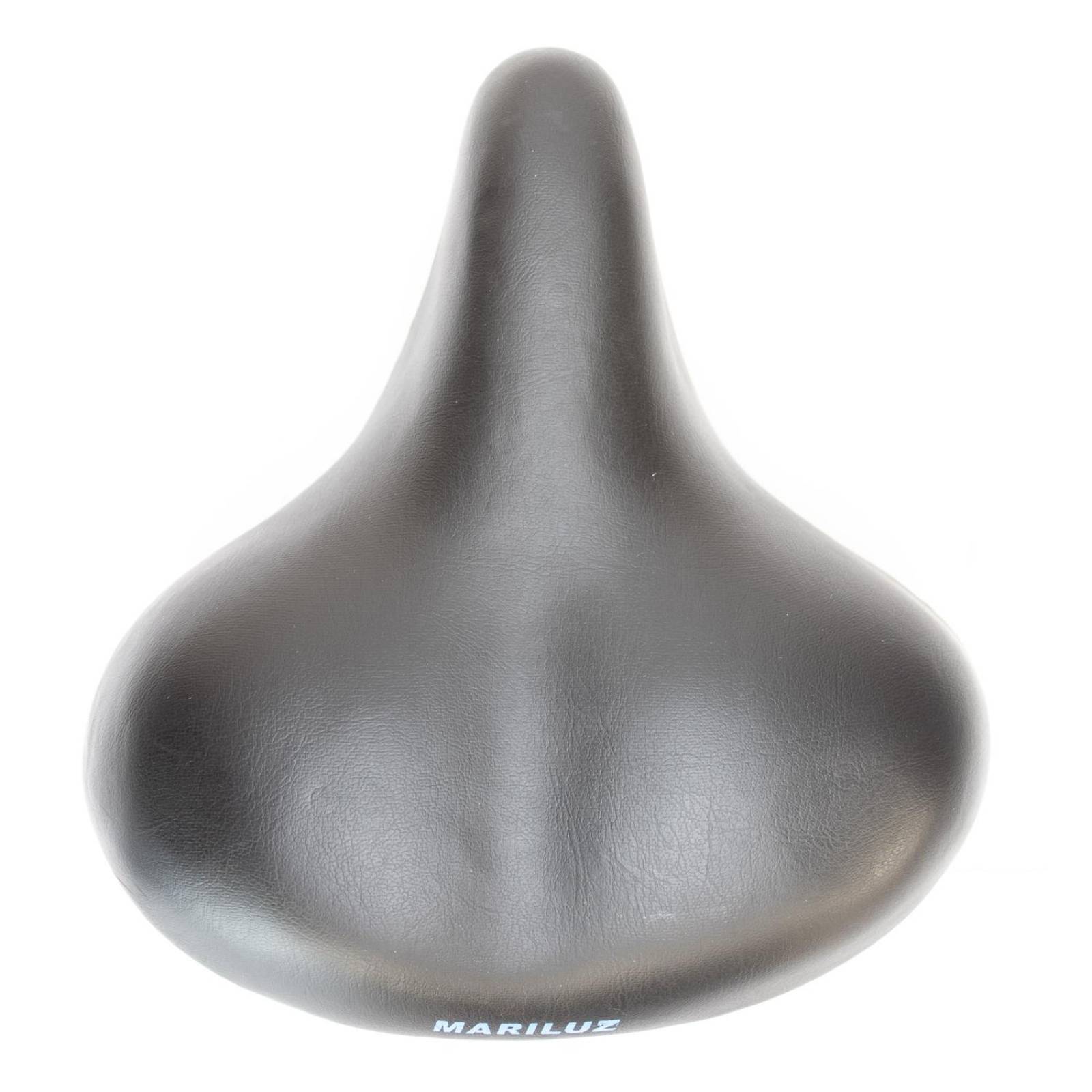 Asiento Ancho para Bicicleta Triciclo Carga Negro Leader 