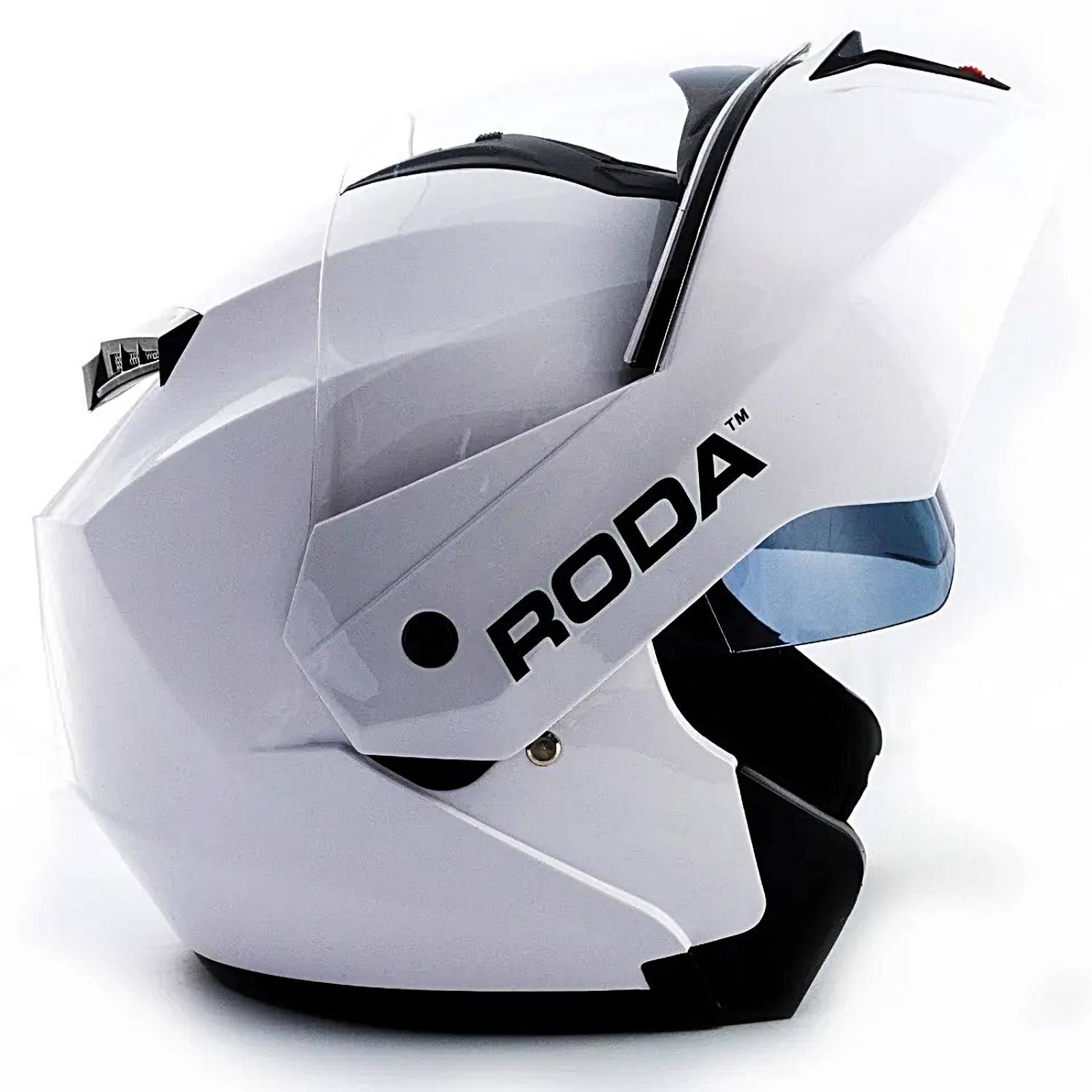 Casco Roda Revenge blanco XG abatible 