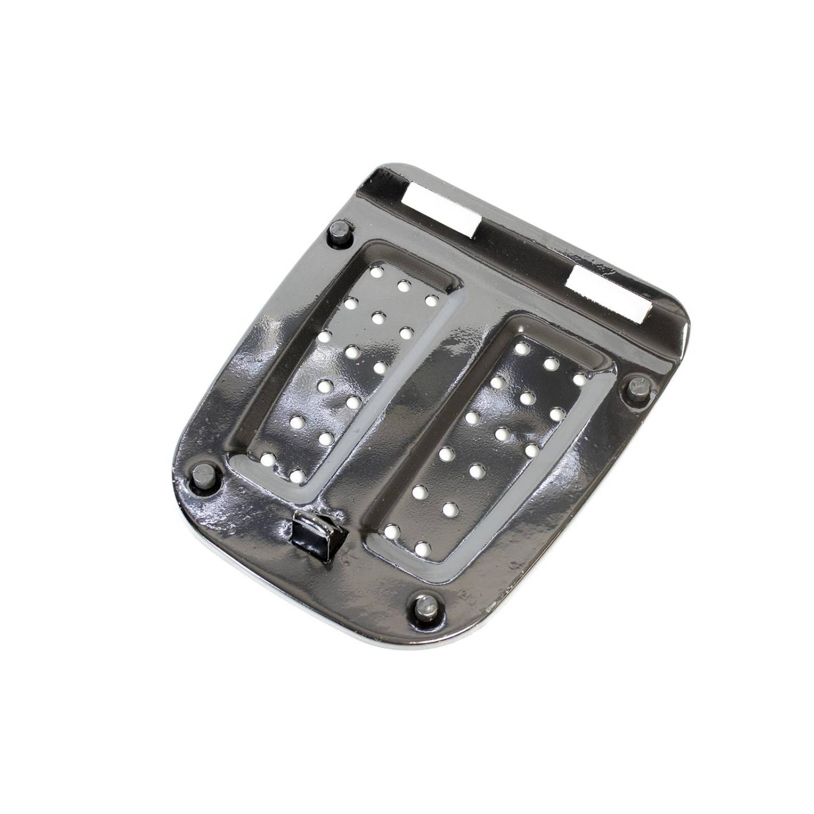 Caja Maletero Porta Equipaje Moto Top Case Led 43 L Negro 