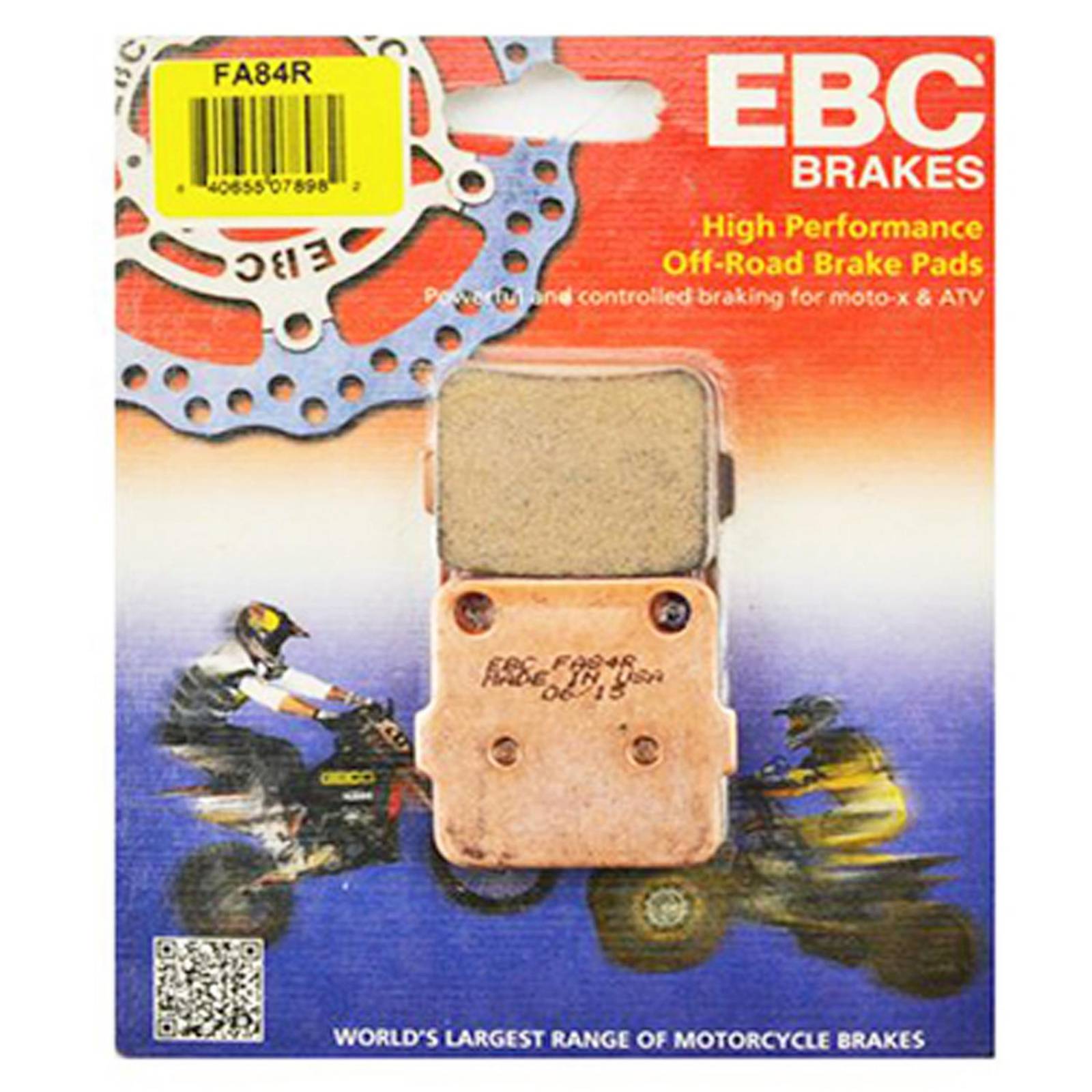 Moto Zapata EBC FA84R freno trasero 