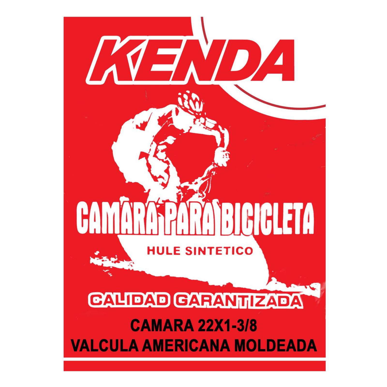 Camara para bicicleta R22x1-3/8 americana Estandar Benotto 