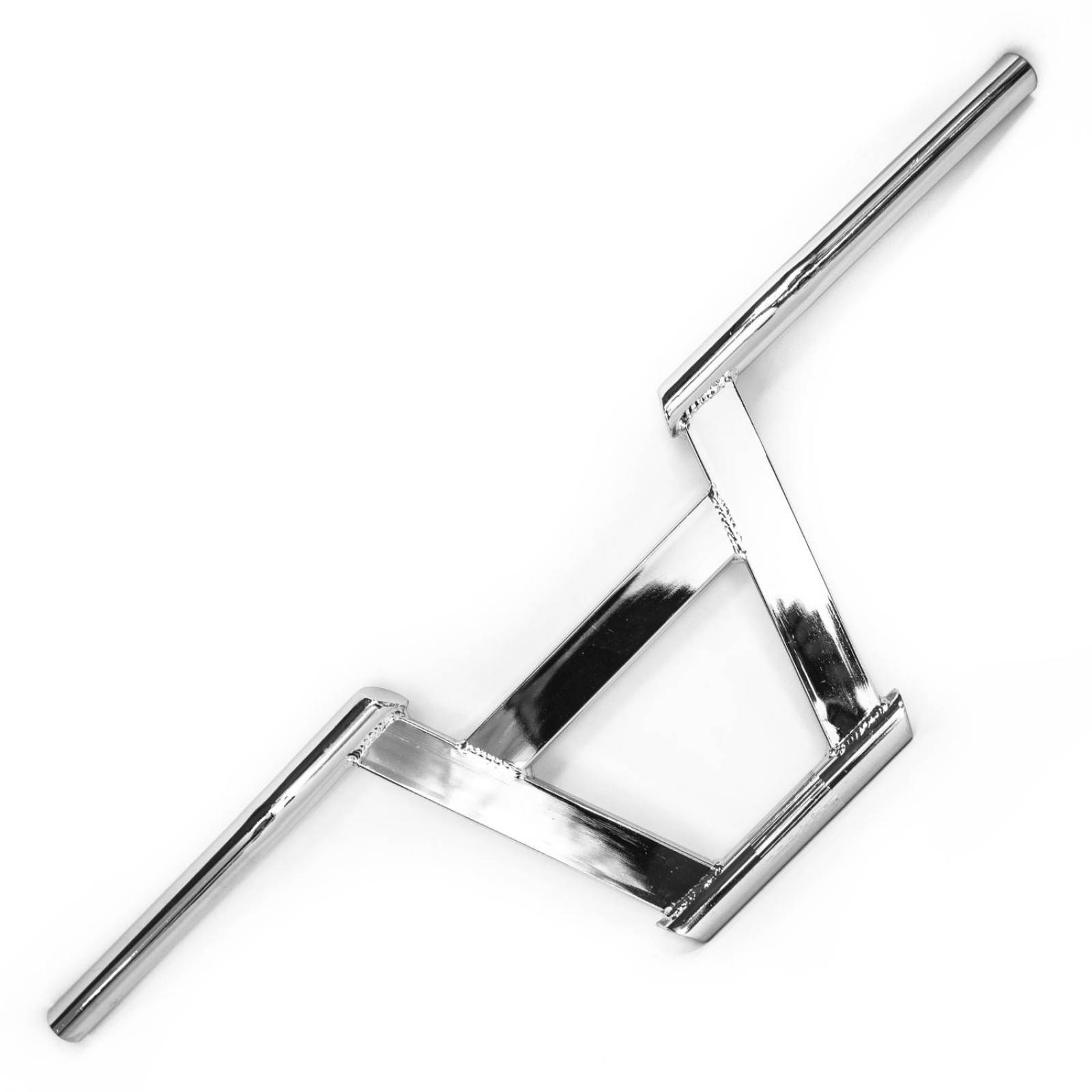 Manubrio Bmx Squre De Fierro Cromado 650mm