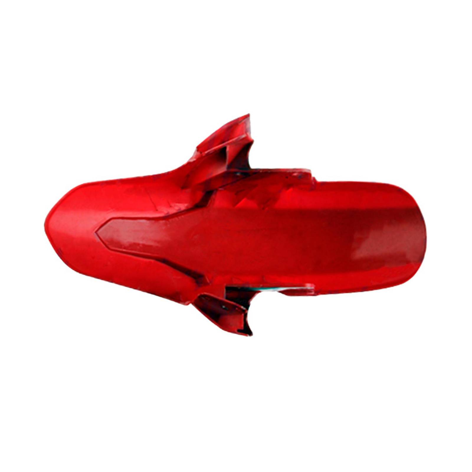 Salpicadera delantera para moto rojo negro VORTX 200 Italika 