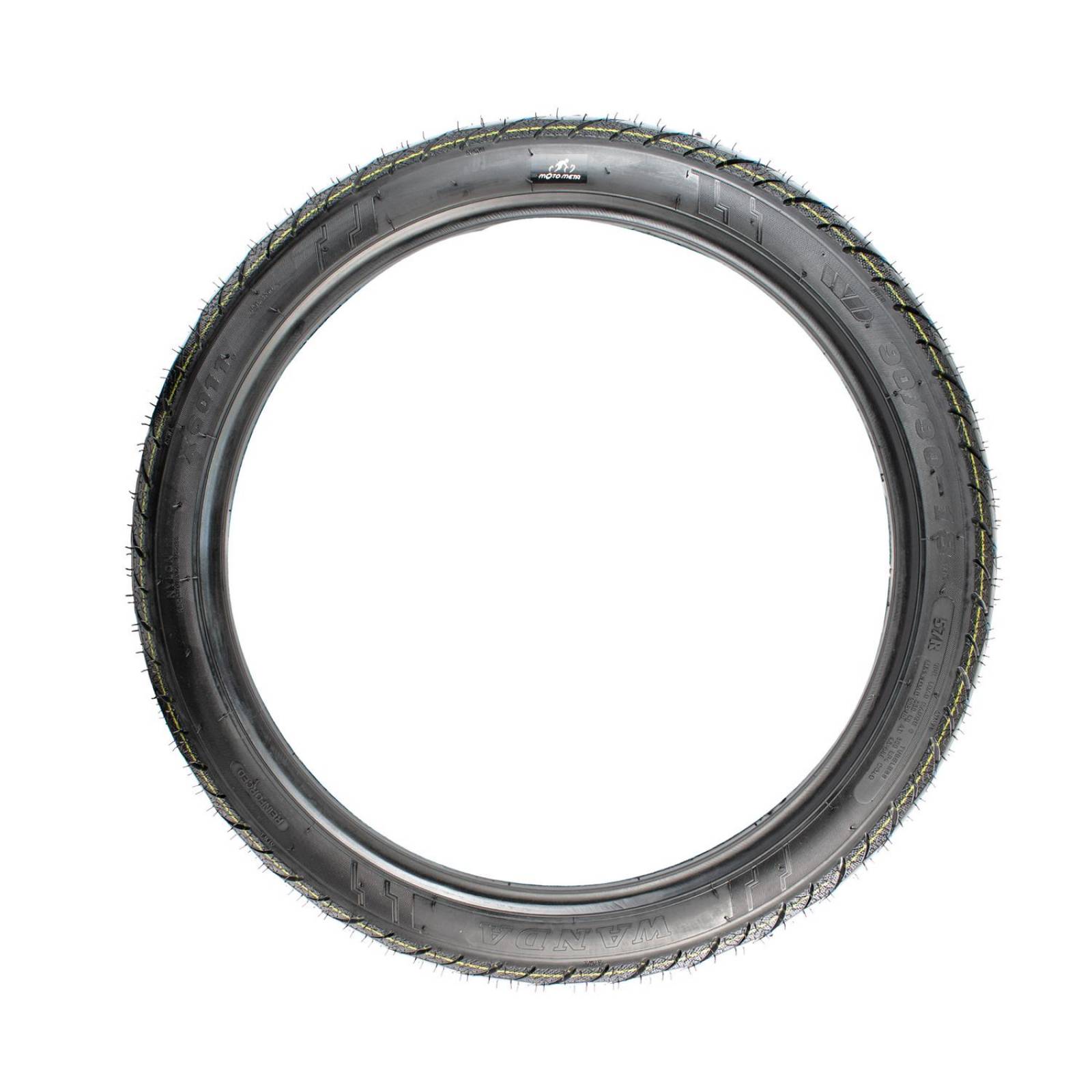 Llanta 90/90-18 para moto tubeless 57R P6011 Motometa 