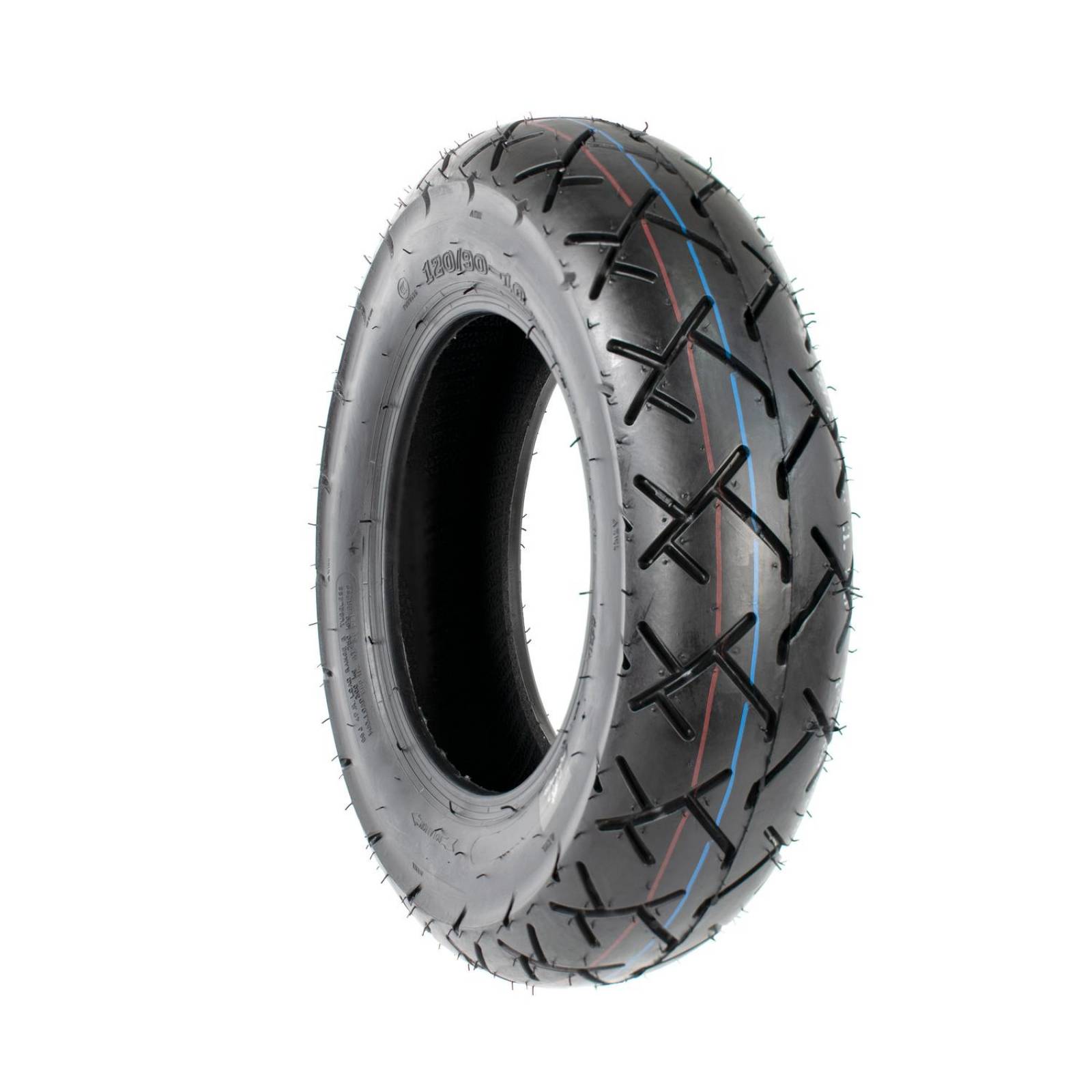 Llanta 120/90-10 para moto tubeless 66J P245 Motometa 
