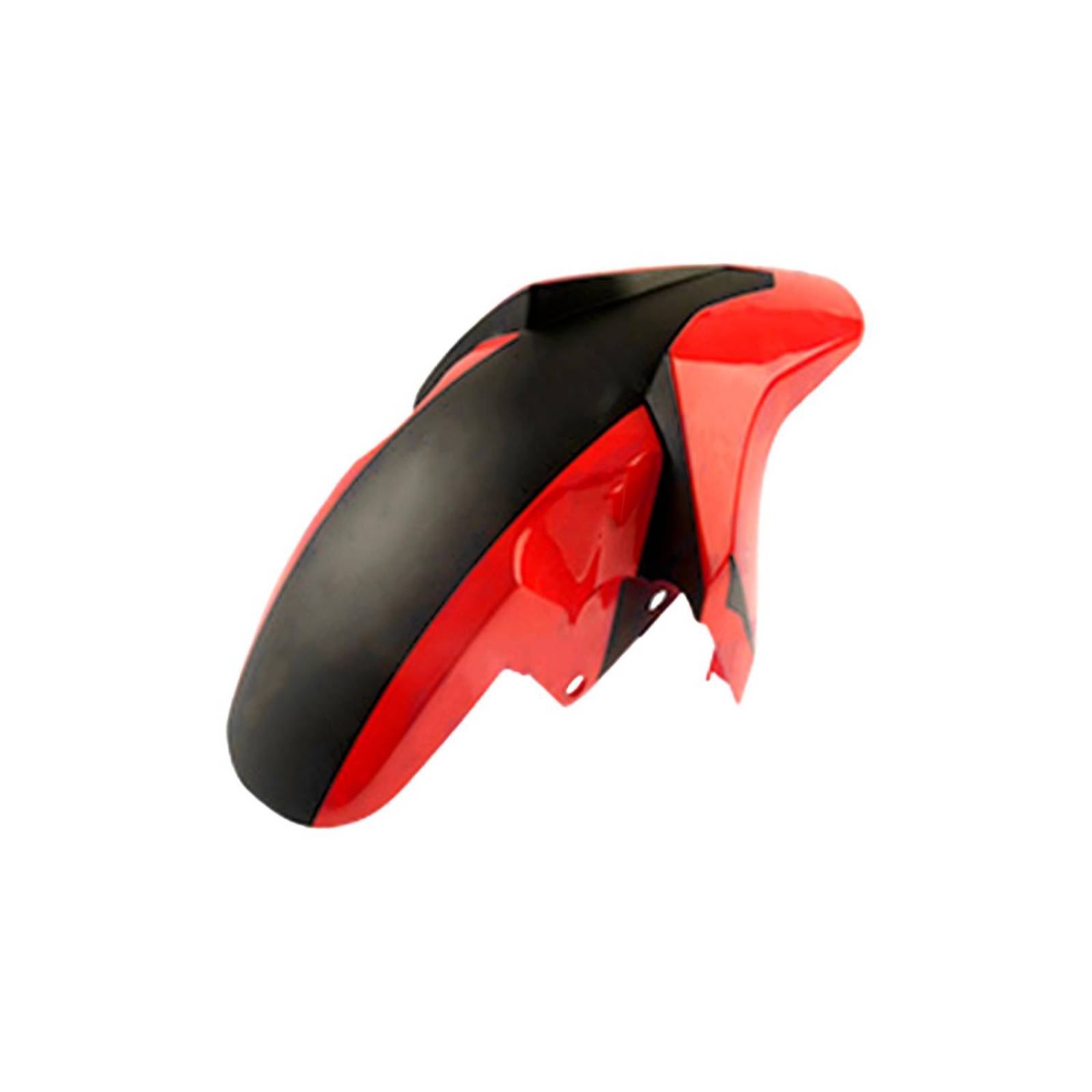 Salpicadera delantera para moto rojo negro VORTX 250 Italika 
