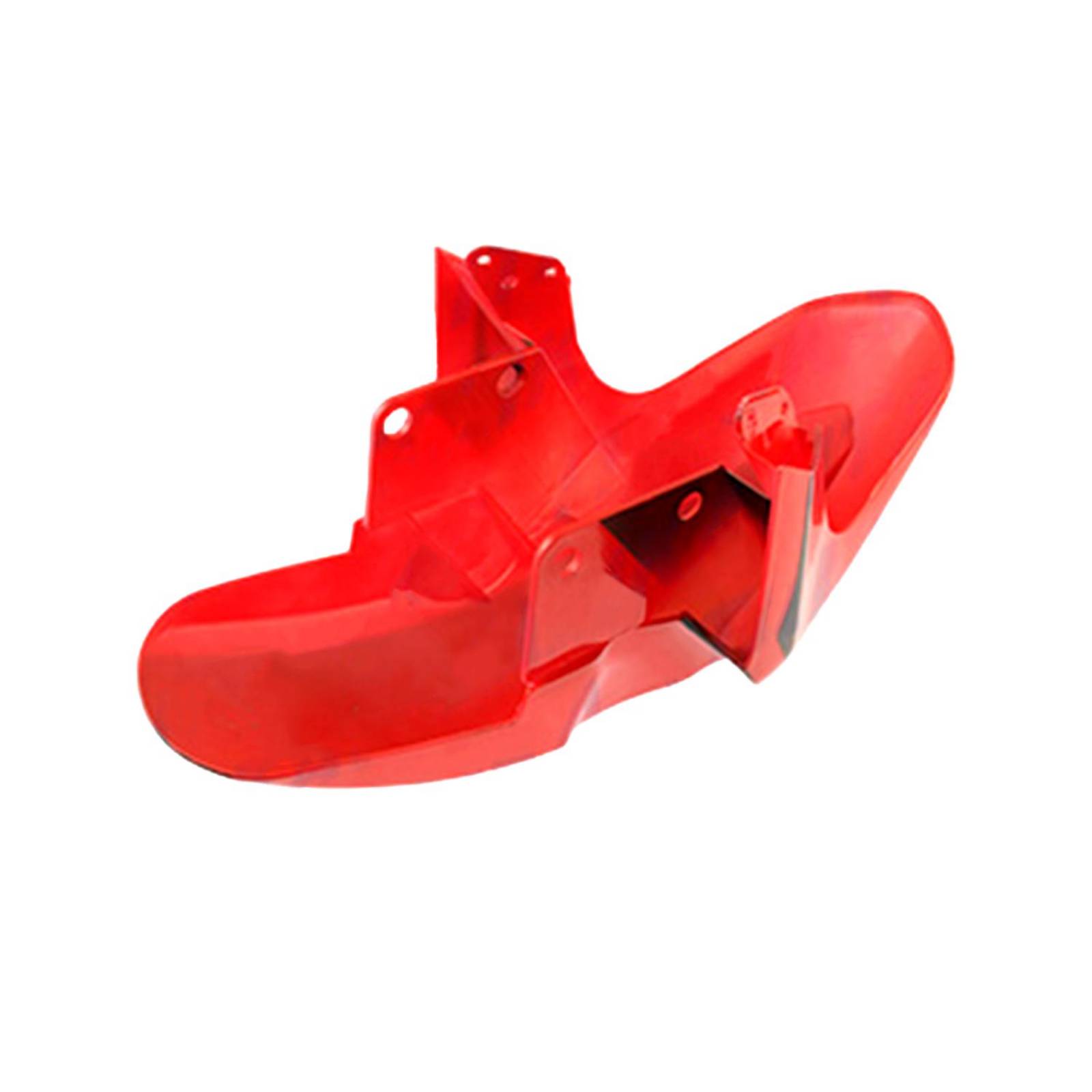 Salpicadera delantera para moto rojo negro VORTX 250 Italika 