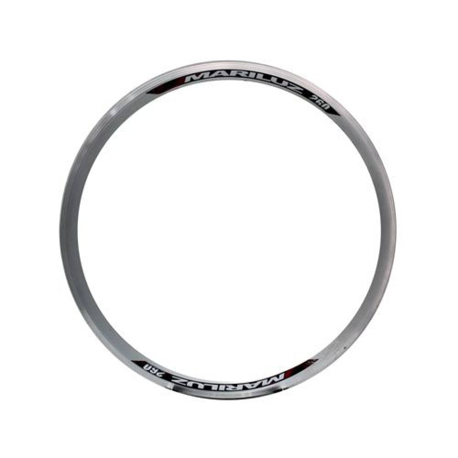 Rin Bicicleta Rodada 26 x 36 H Aluminio Aero Plata Mariluz