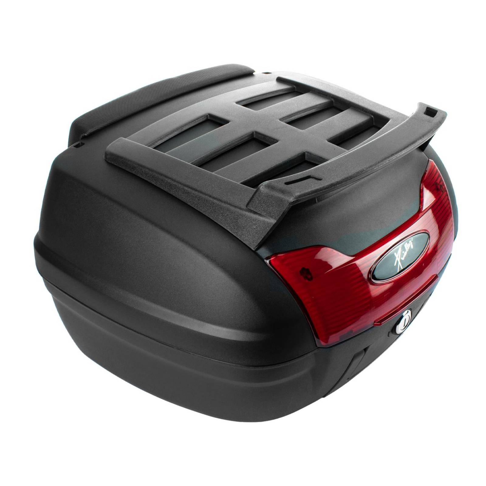 Caja Top Case Maletero Para Moto 40 Litros Respaldo Parrilla