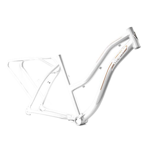 Cuadro para bicicleta R26 Aluminio blanco YS-775 Gospel 