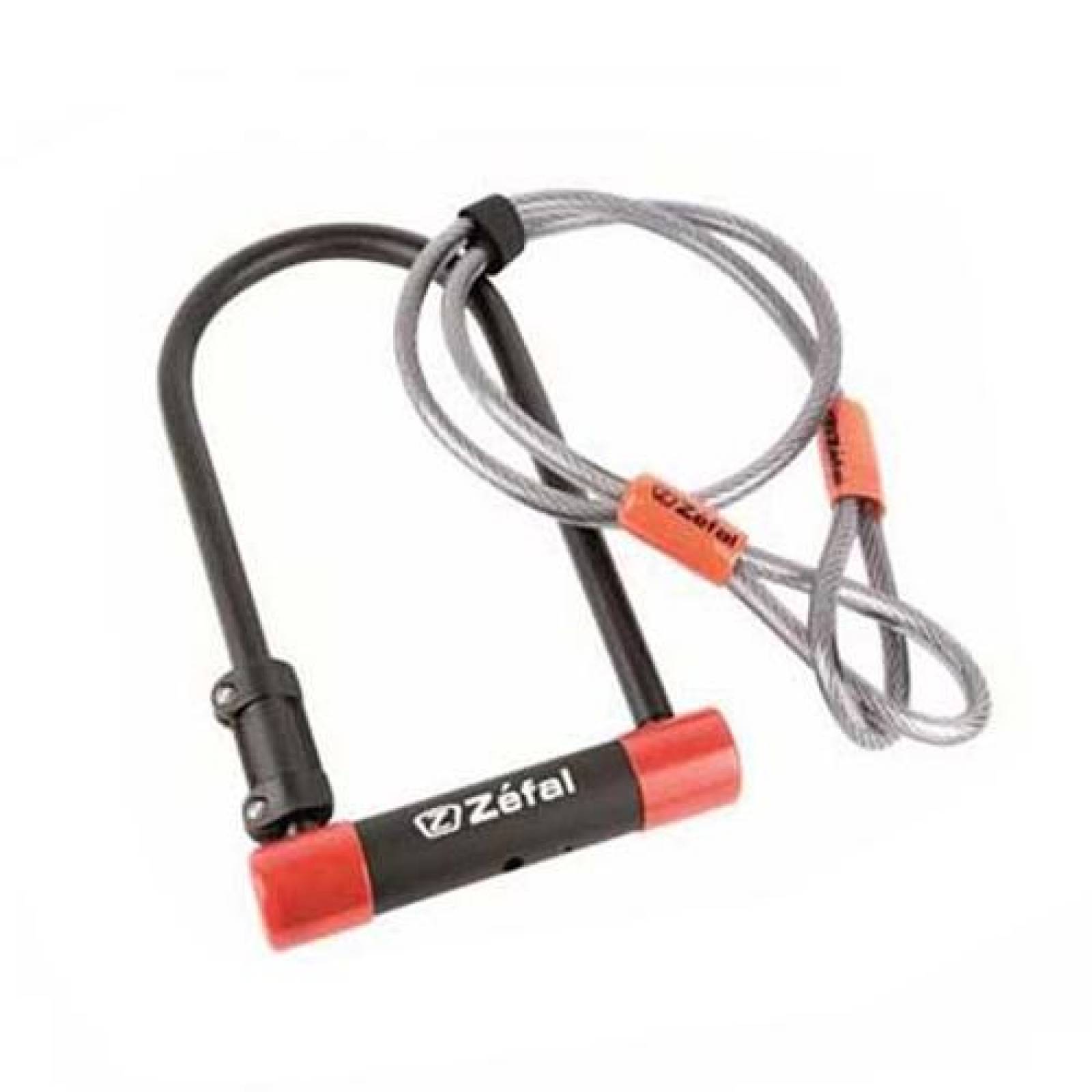 Candado U 13x230mm K-traz Con Cable Zefal 