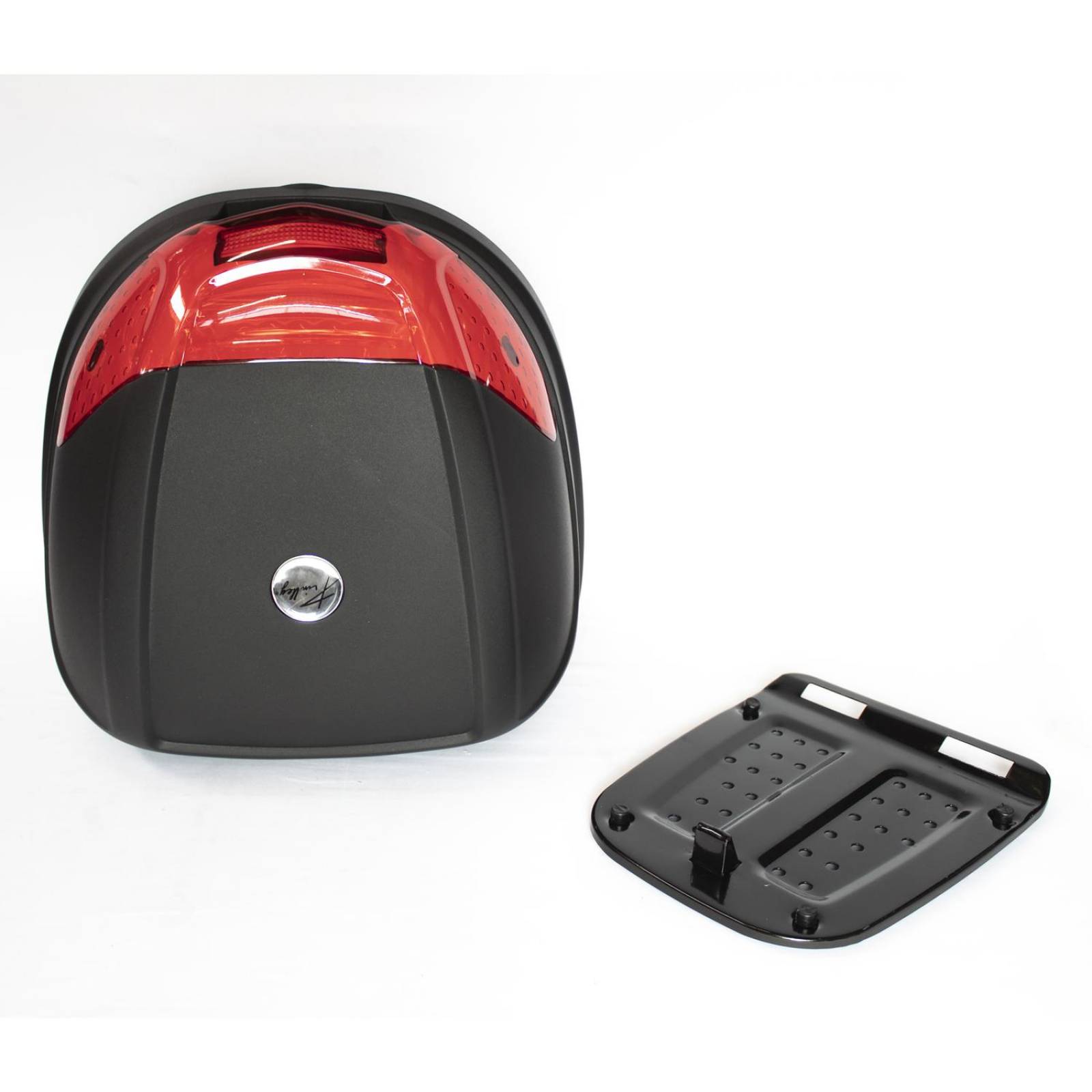 Caja porta equipaje para moto 30L negro Kinlley 