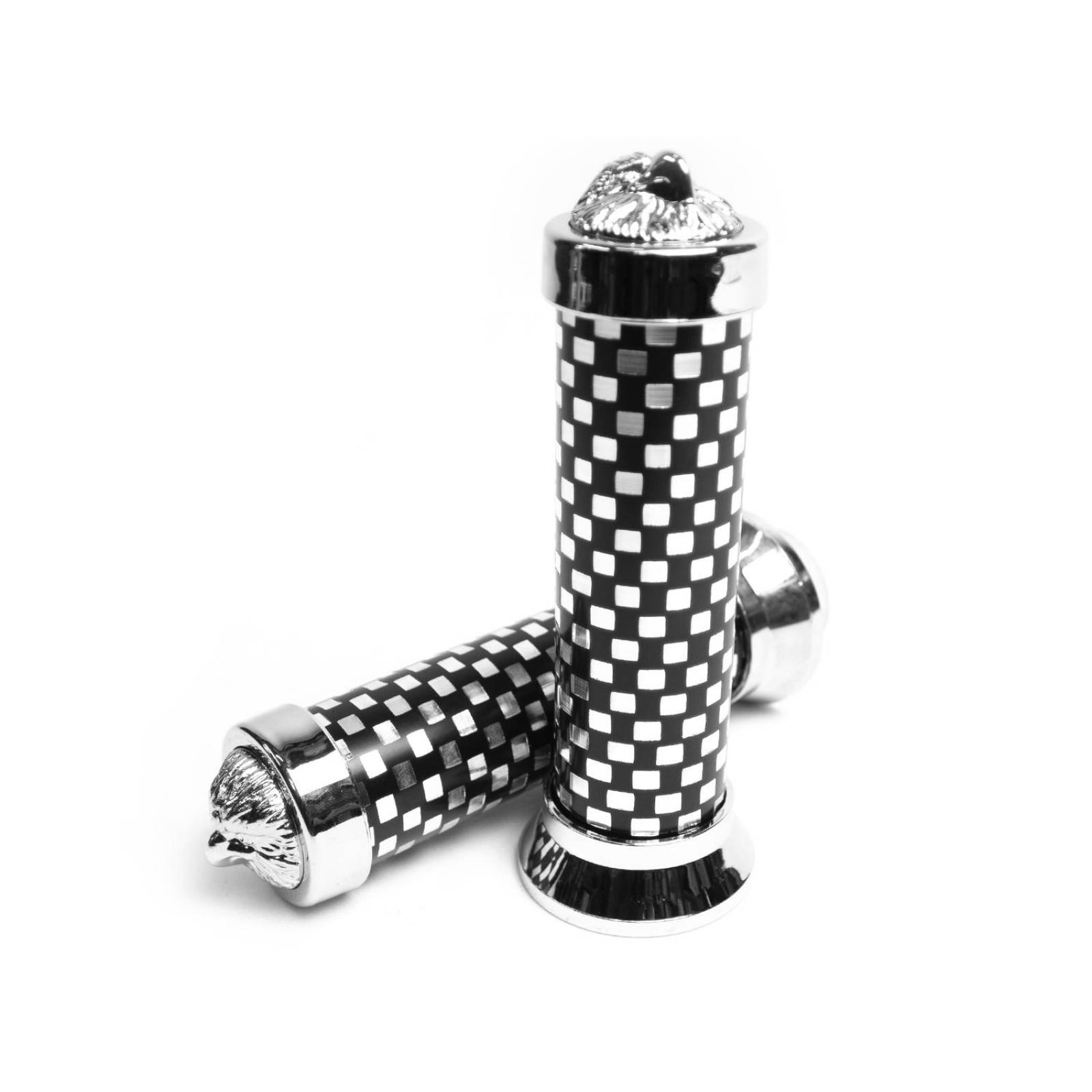 Puños Para Moto De Aluminio Square Eagle Eva 