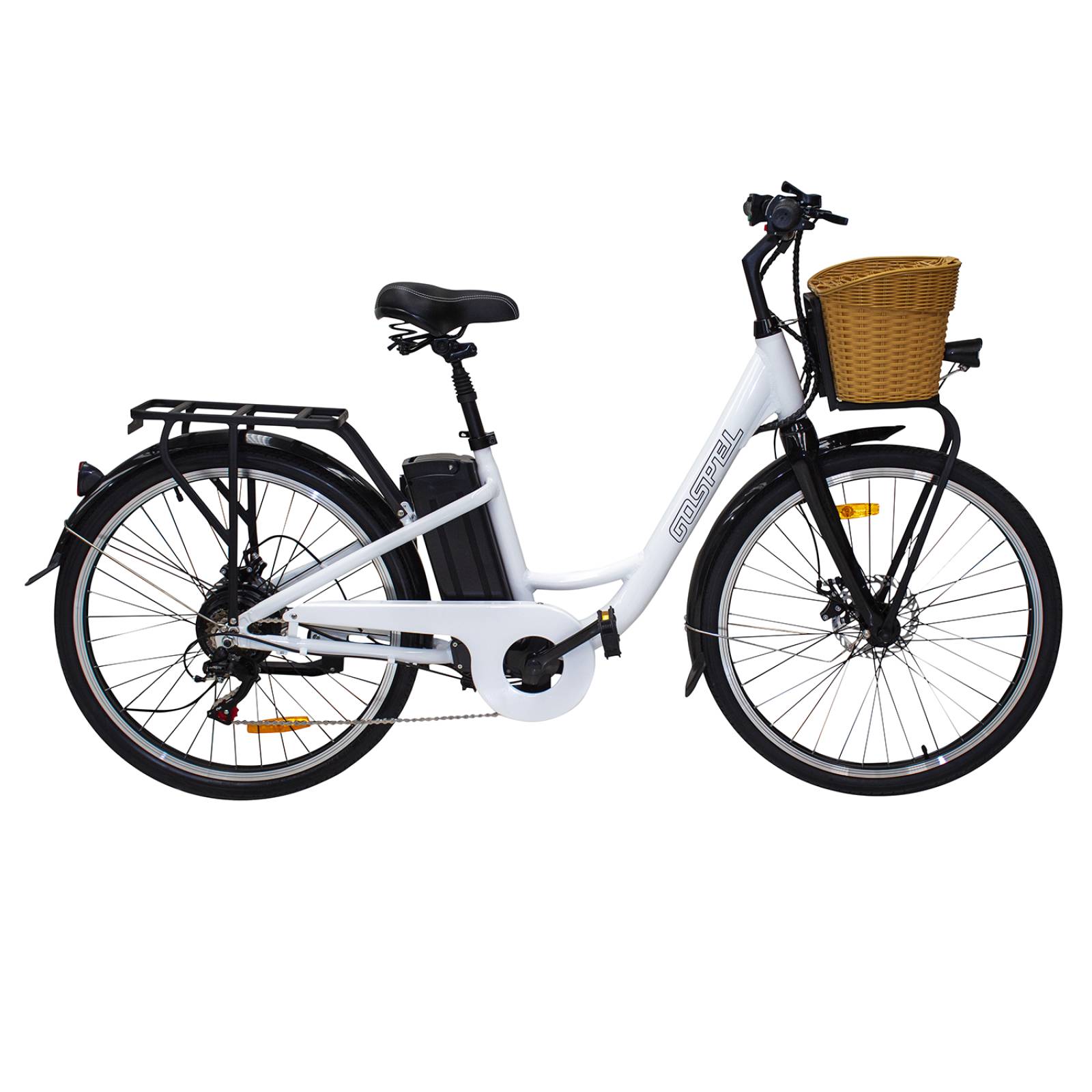 Bicicleta electrica Breeze Blanca 