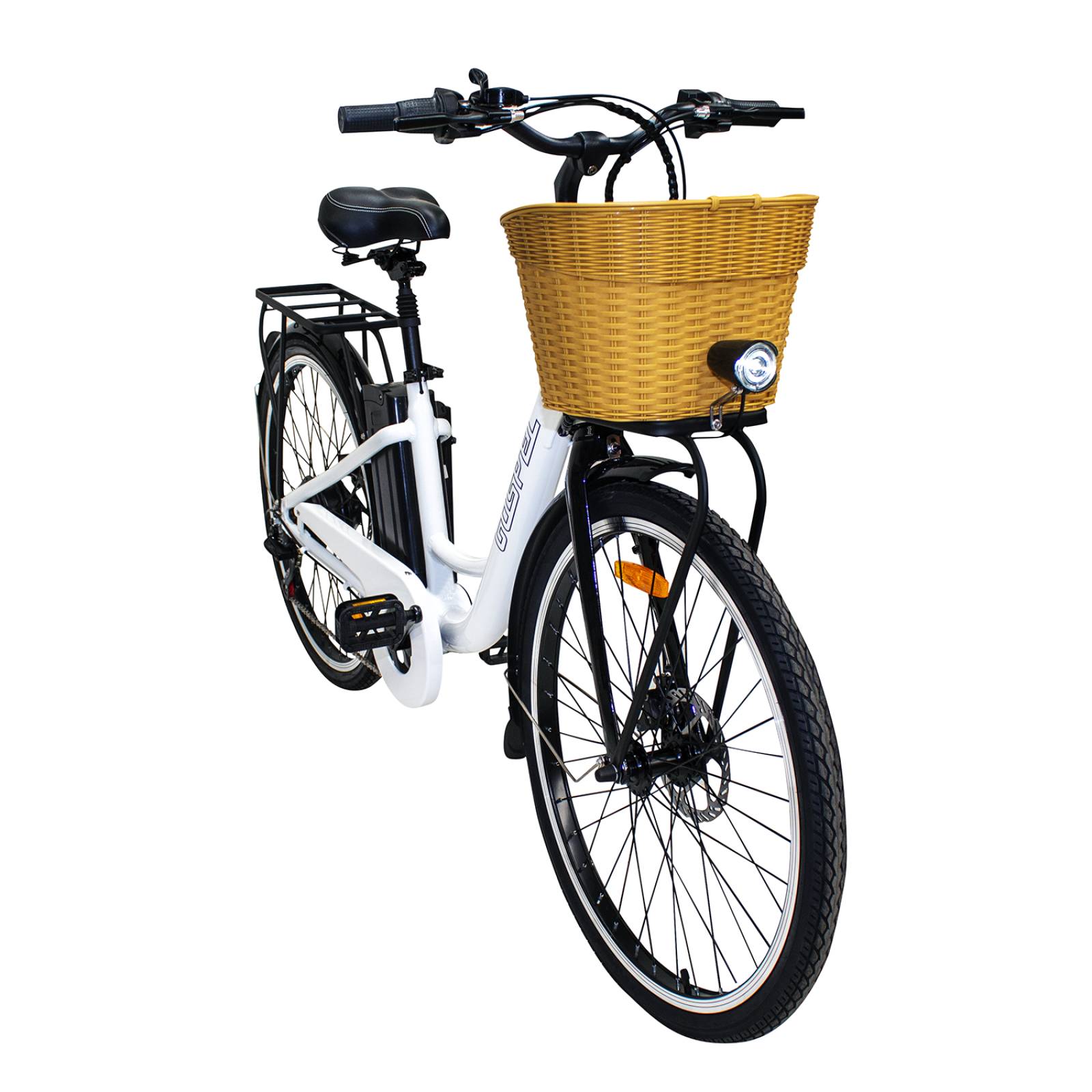Bicicleta electrica Breeze Blanca 