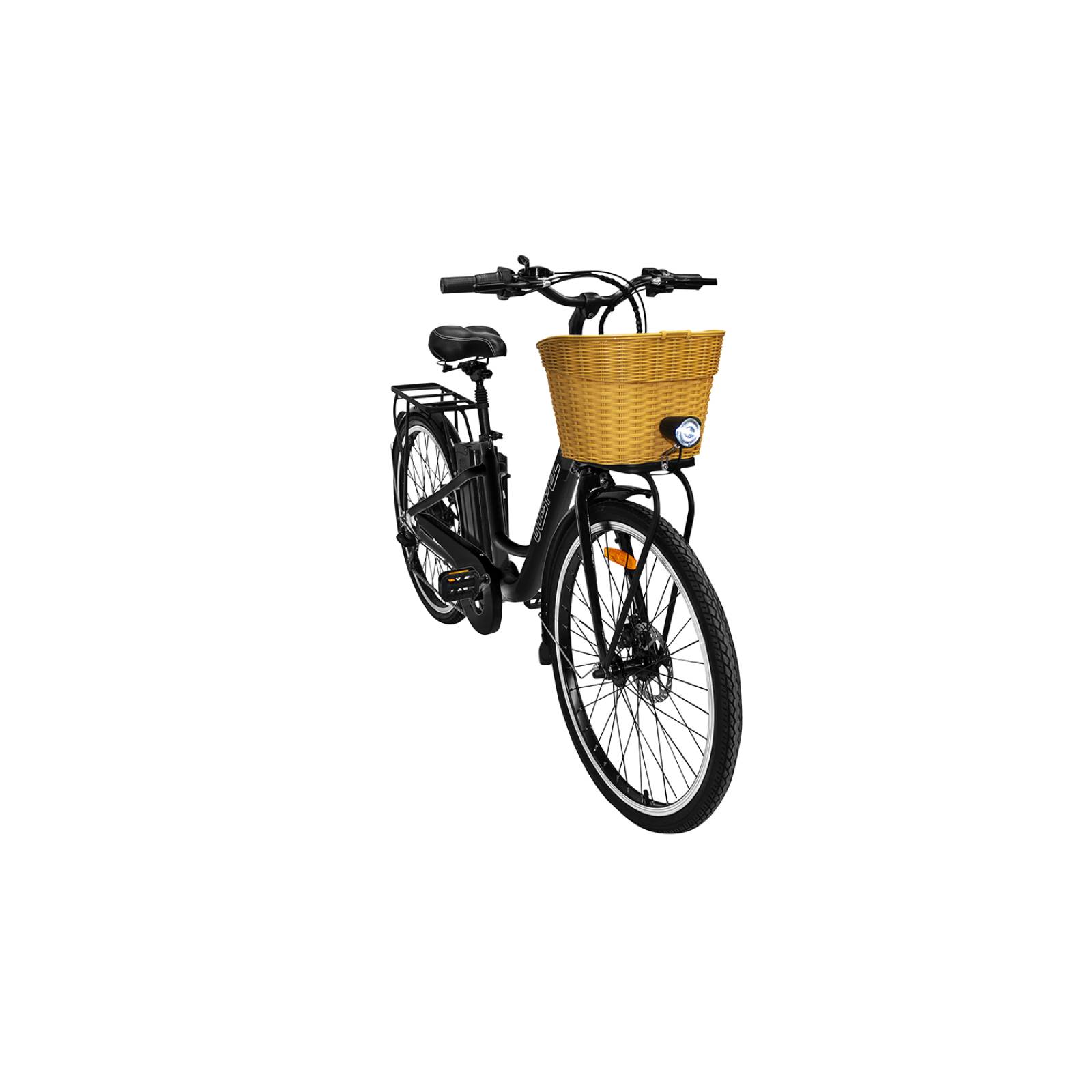 Bicicleta Eléctrica R26 Urbana Breeze Negra Gospel 