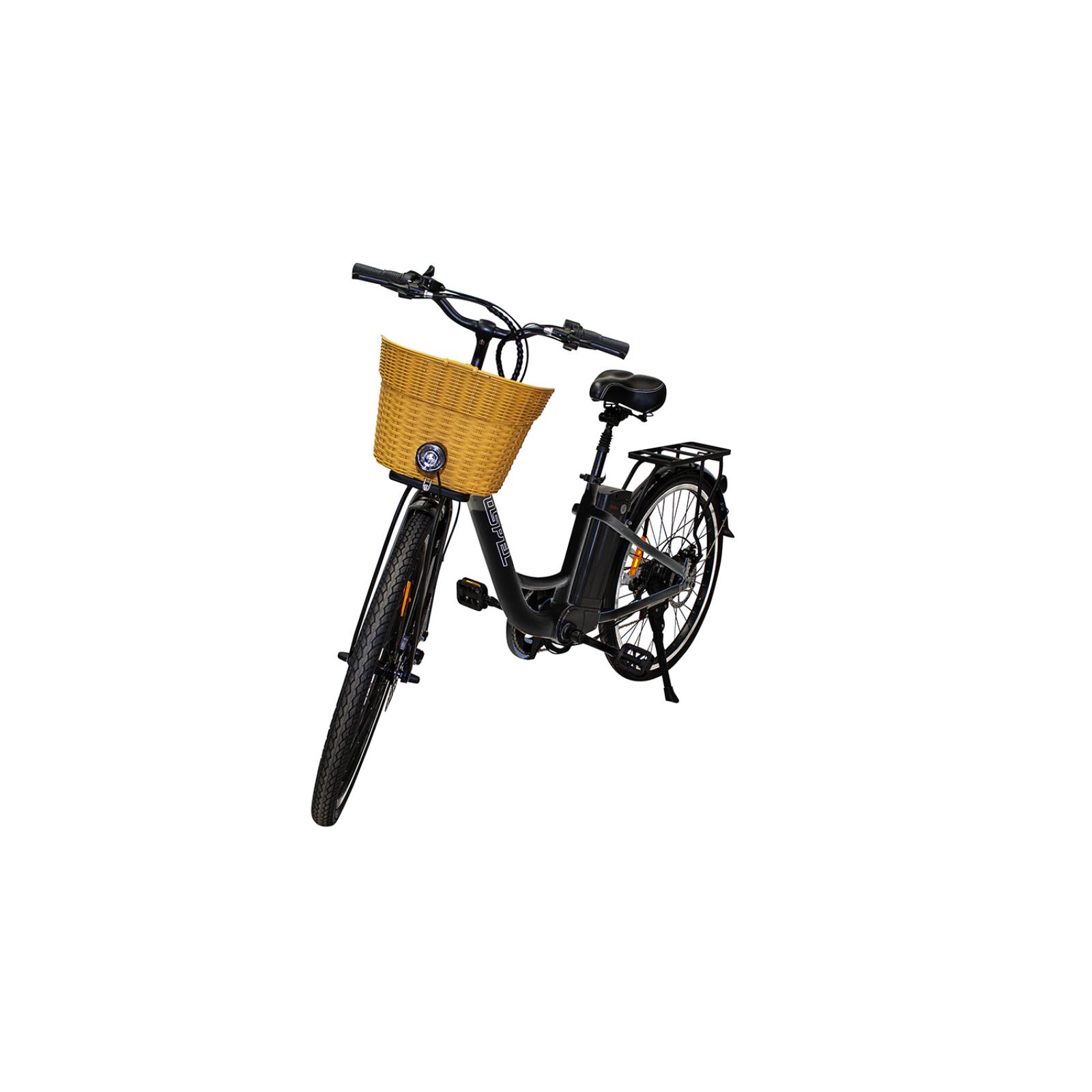 Bicicleta Eléctrica R26 Urbana Breeze Negra Gospel 