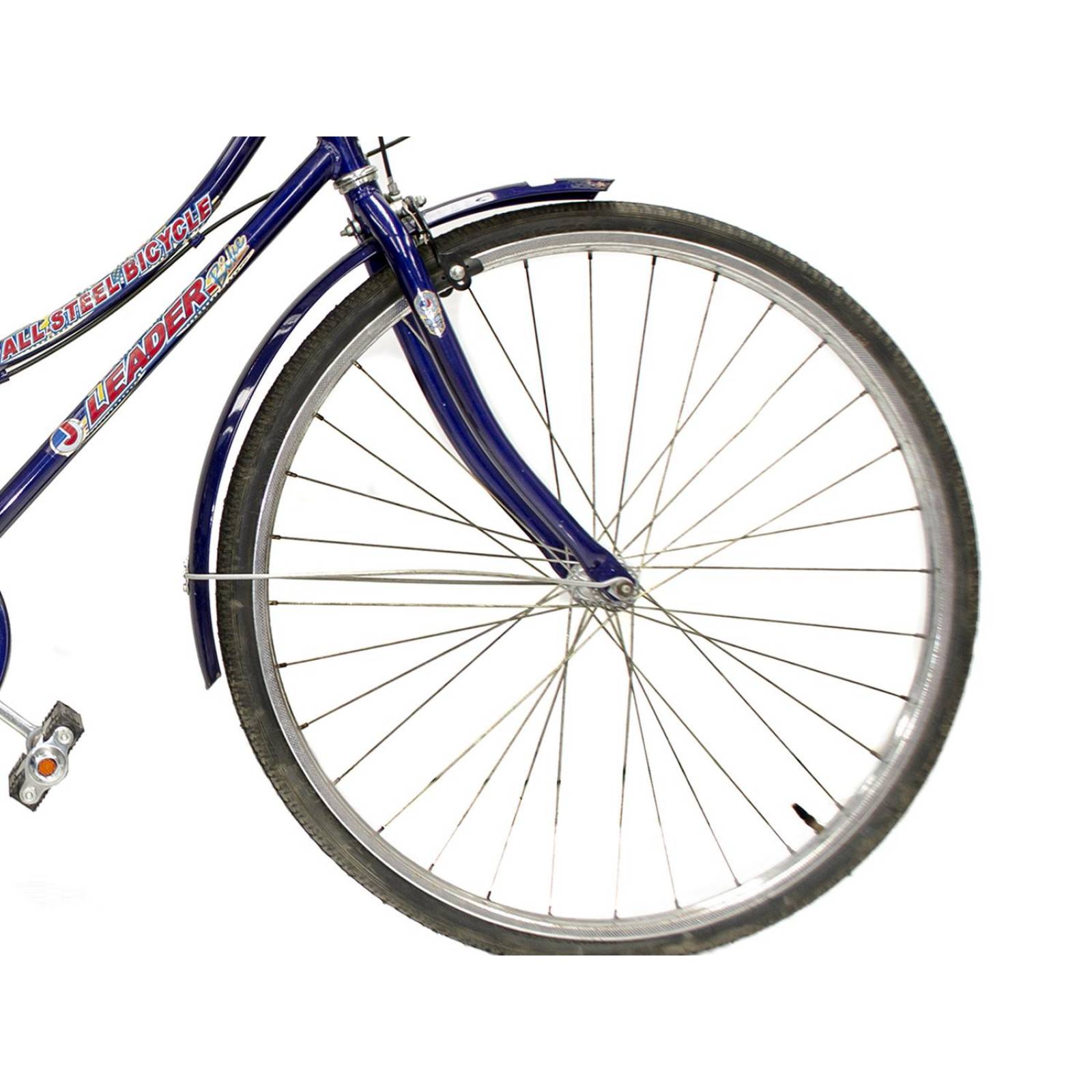 Bicicleta Rodada 26 x 1 3/8 Turismo Azul Paseo Leader 