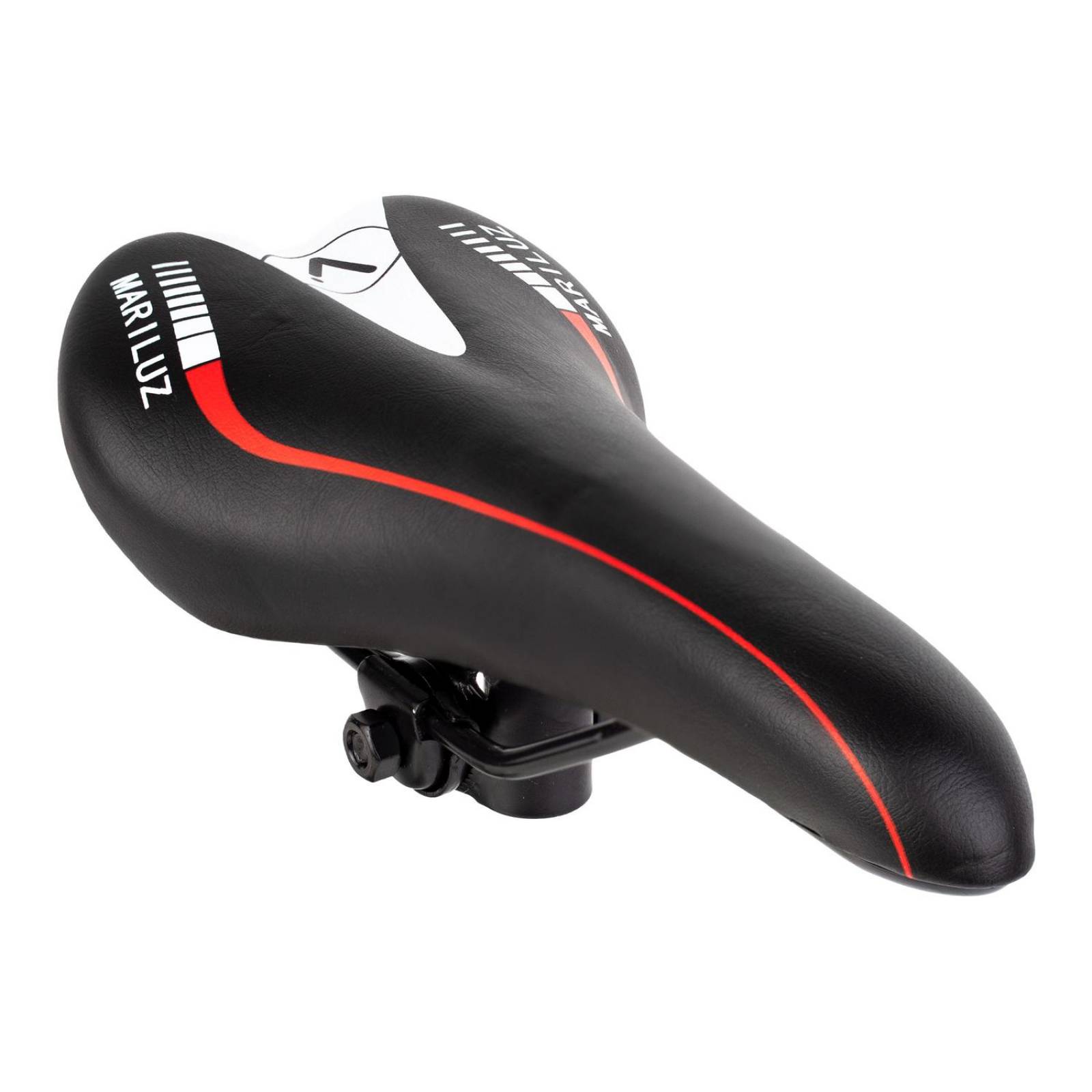 Asiento para Bicicleta MTB WL-5100B-8 Blanco Rojo Vealen 