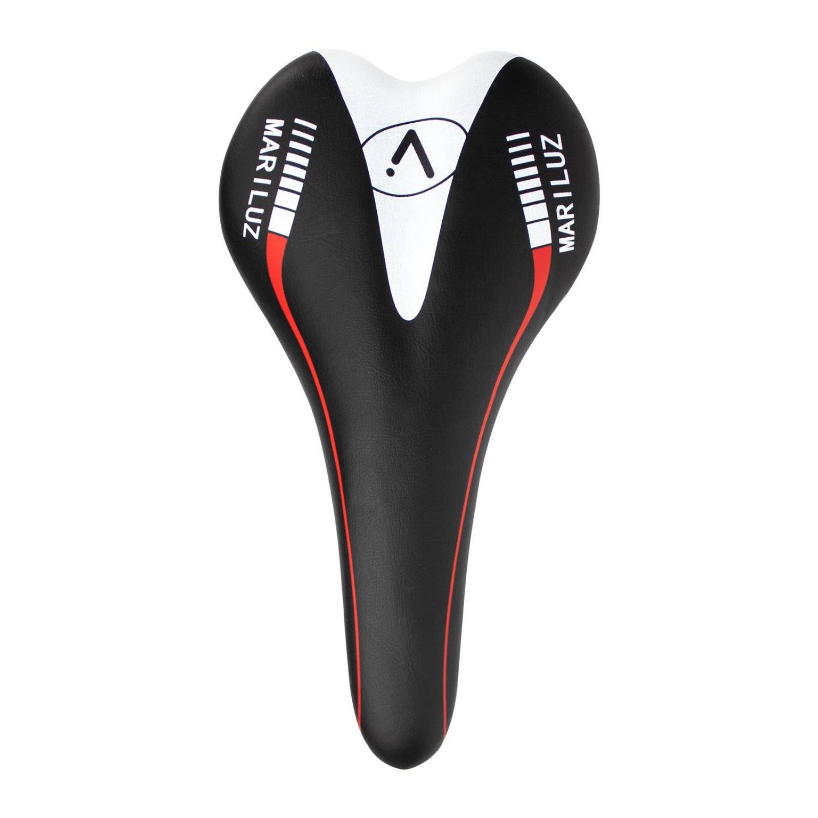 Asiento para Bicicleta MTB WL-5100B-8 Blanco Rojo Vealen 
