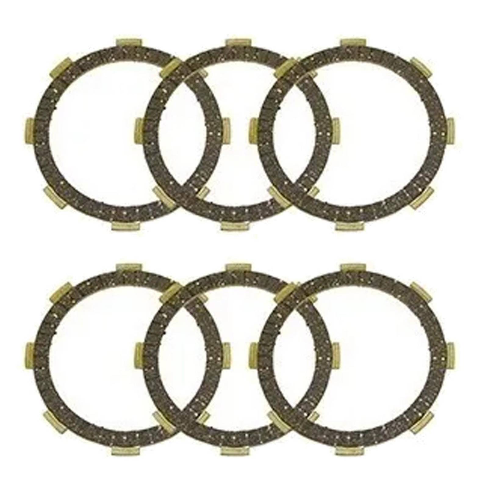 Pastas Clutch para Moto FT180 FT150 FT125 BMD 6 pzas Benotto 