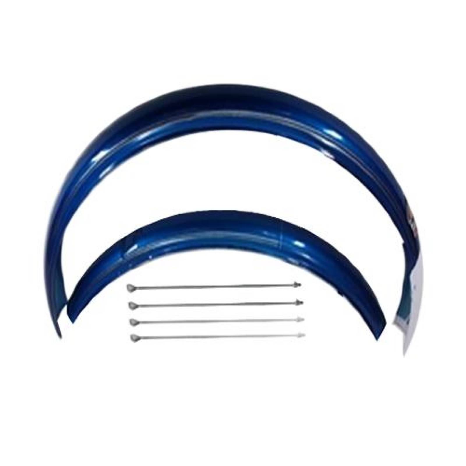 Juego Salpicadera para Bicicleta 28 Turismo Azul 