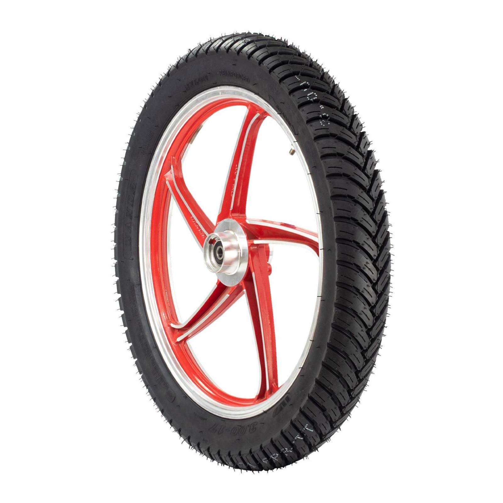 Llanta 3.00-17 opara moto uso con camara 50P 6PR AX031 Wanda 