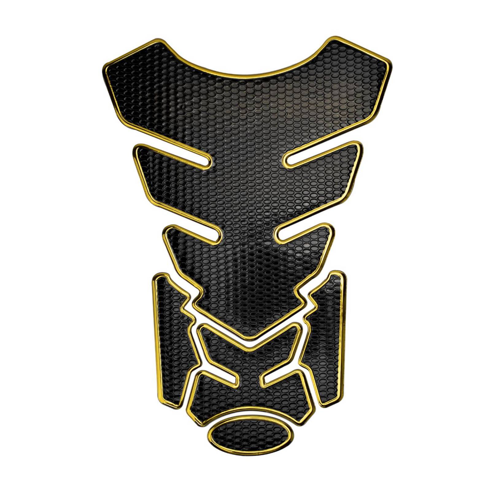 Protector Tanque para moto RJ005-1 Amarillo Kinlley 