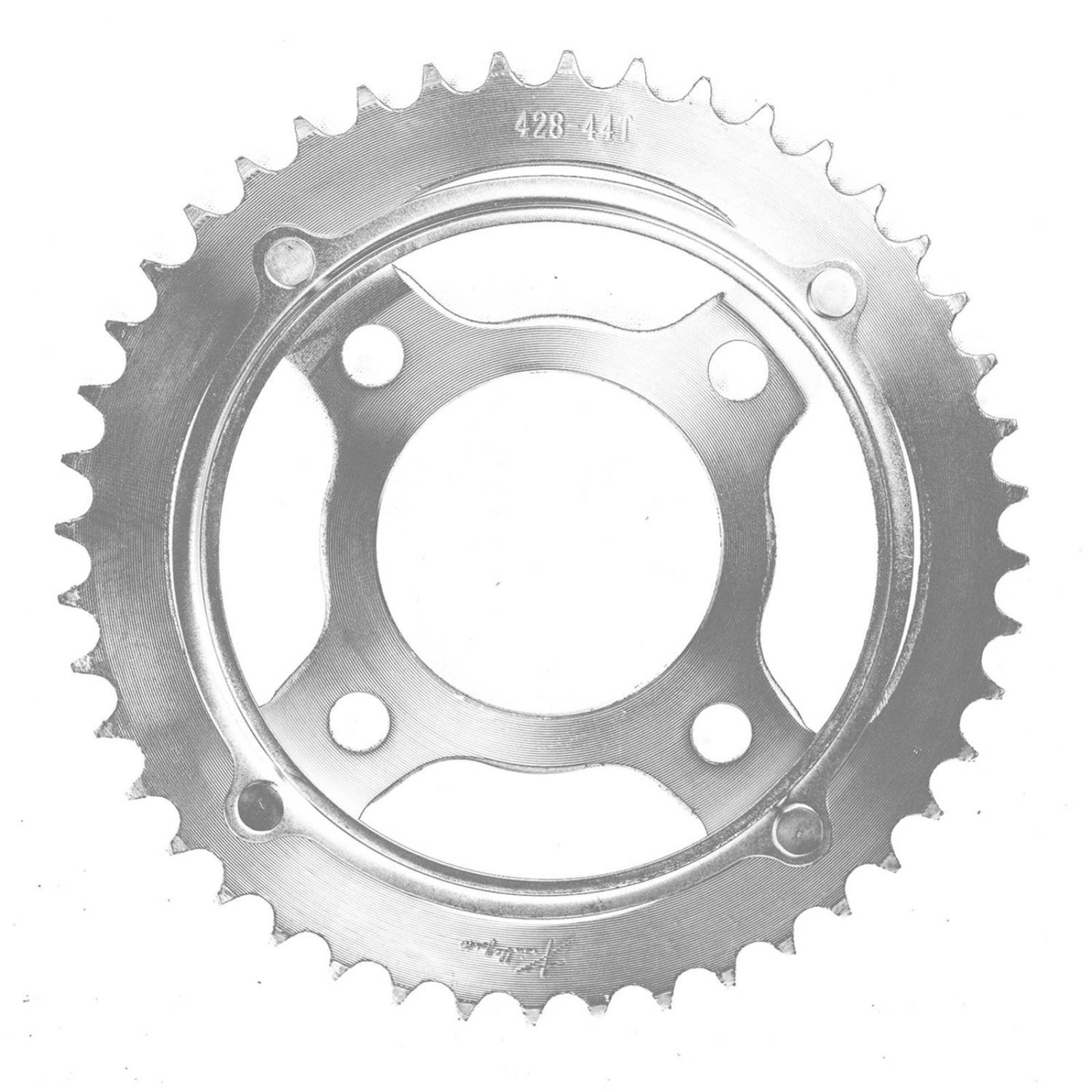 Sprocket Trasero 44d Honda Cargo Titan 