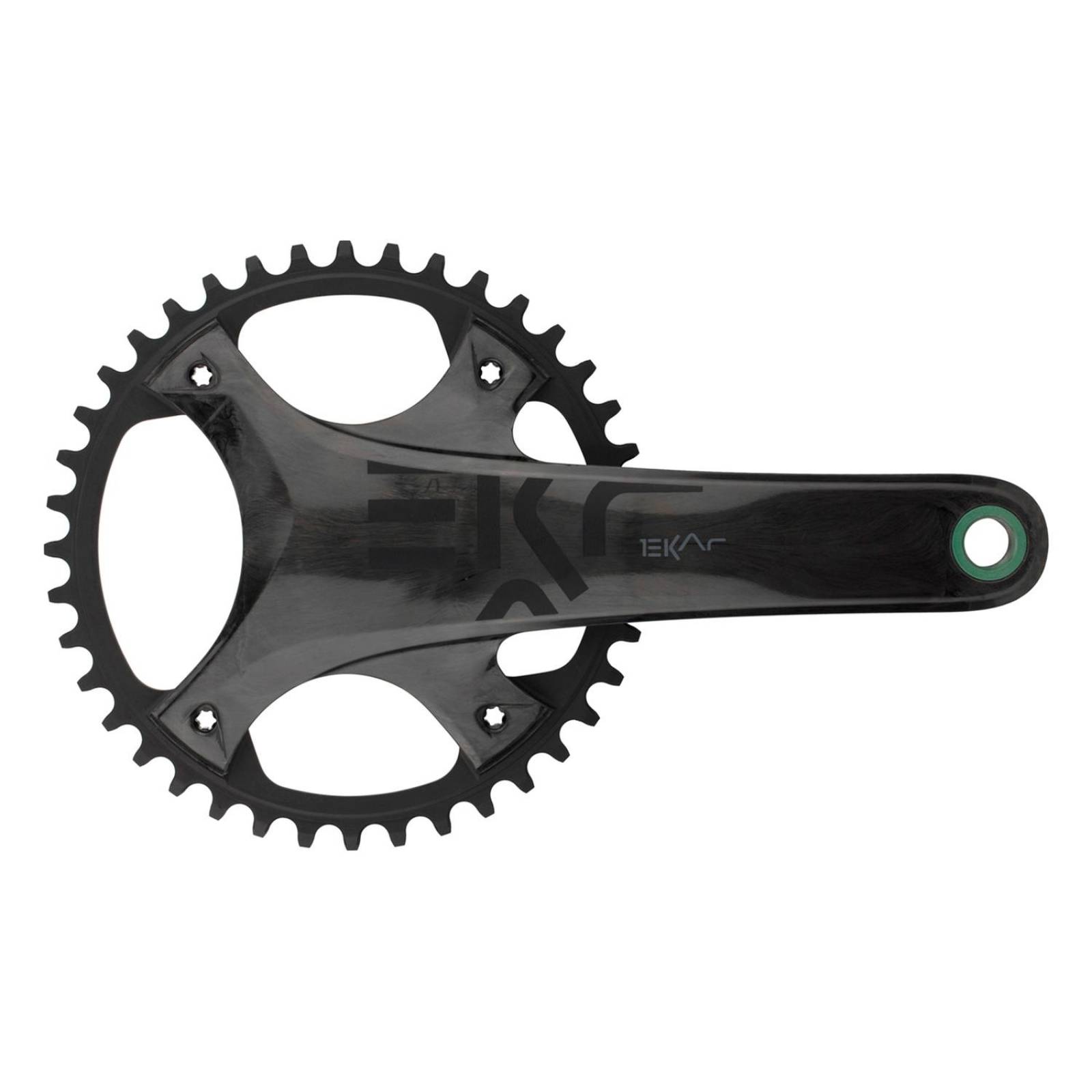 Monoplato para Bicicleta 38D 172.5mm Negro Campagnolo 