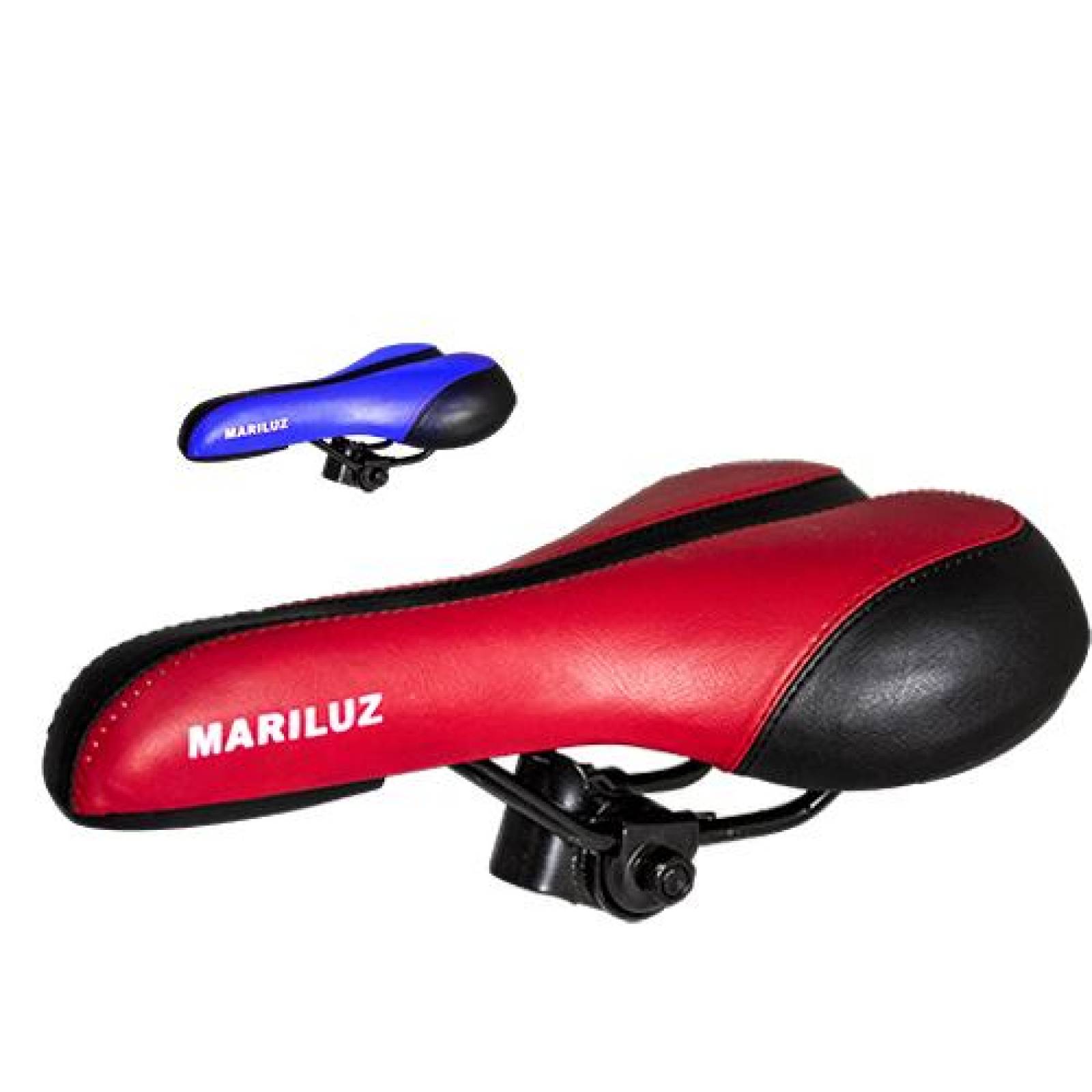 Asiento para Bicicleta MTB Rojo Azul Mariluz 