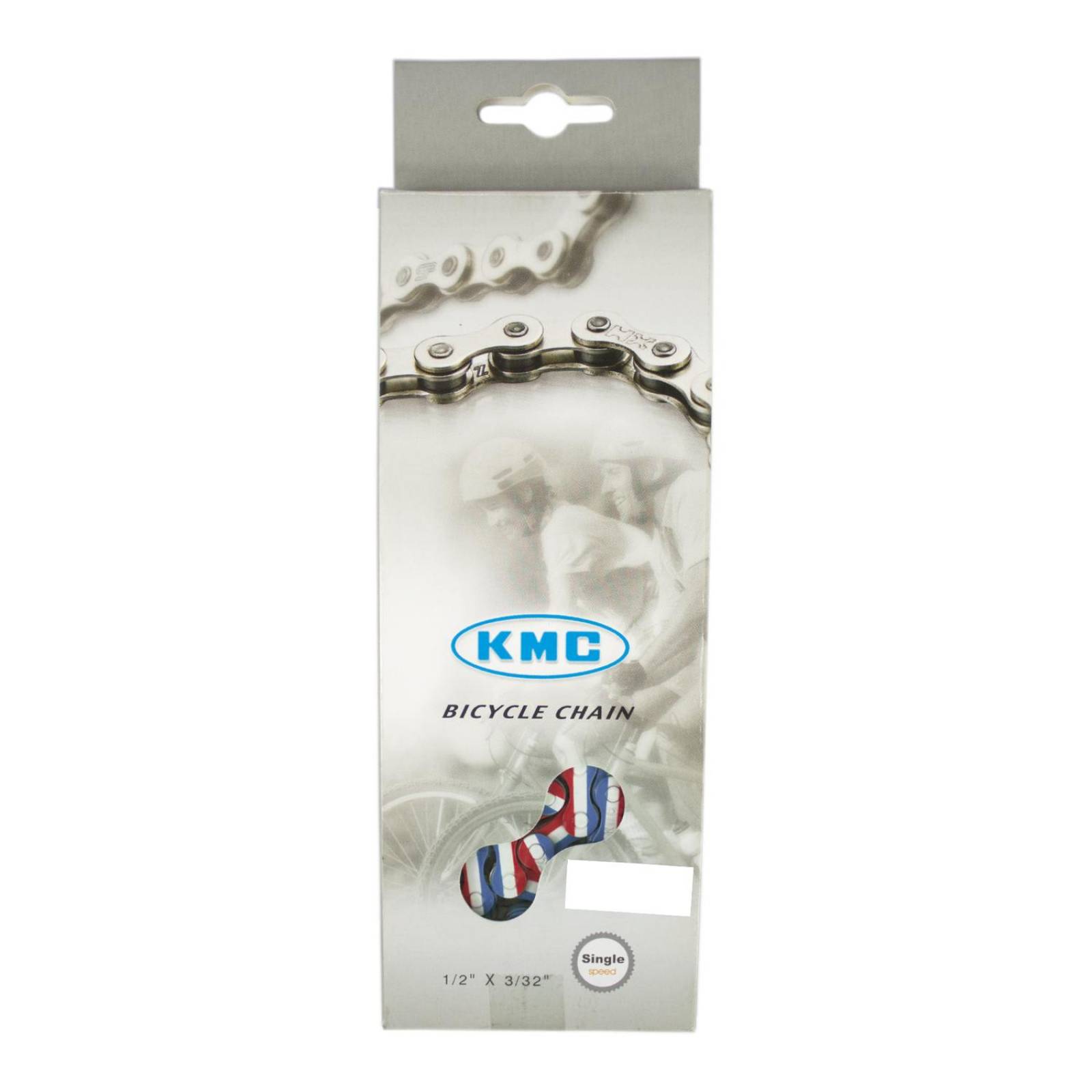 Cadena de bicicleta 1 velocidad 116L azul Z610h KMC 