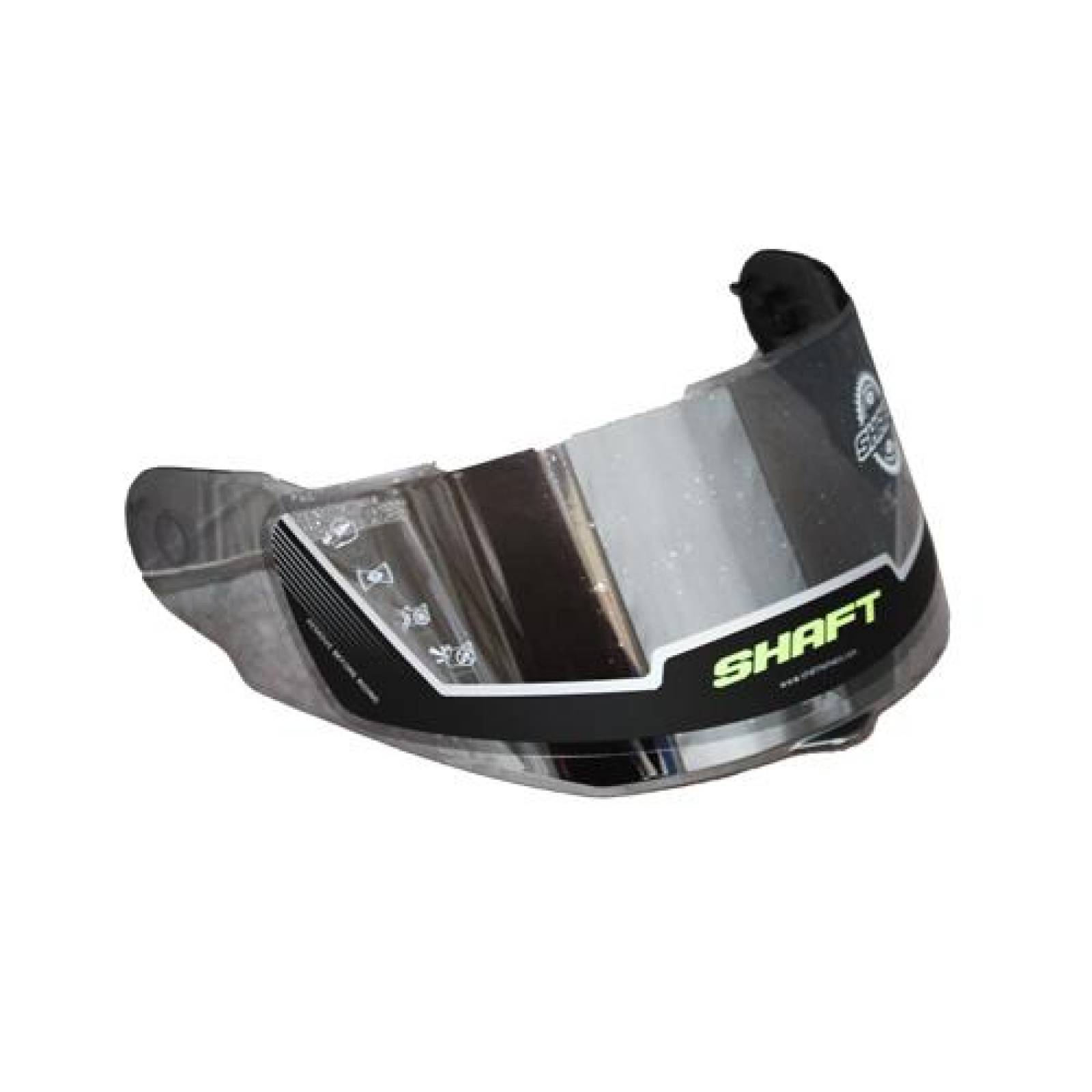 Mica Casco Moto Modelo 520 Silver 