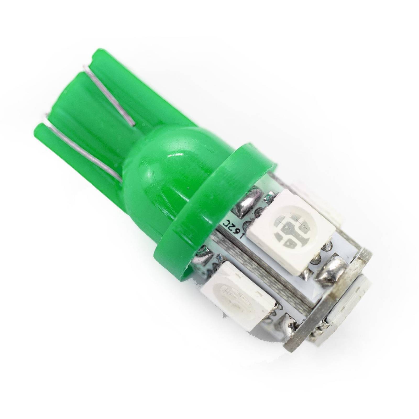 Foco Led para Moto Motocicleta Pellizco T10 Verde Kinlley 