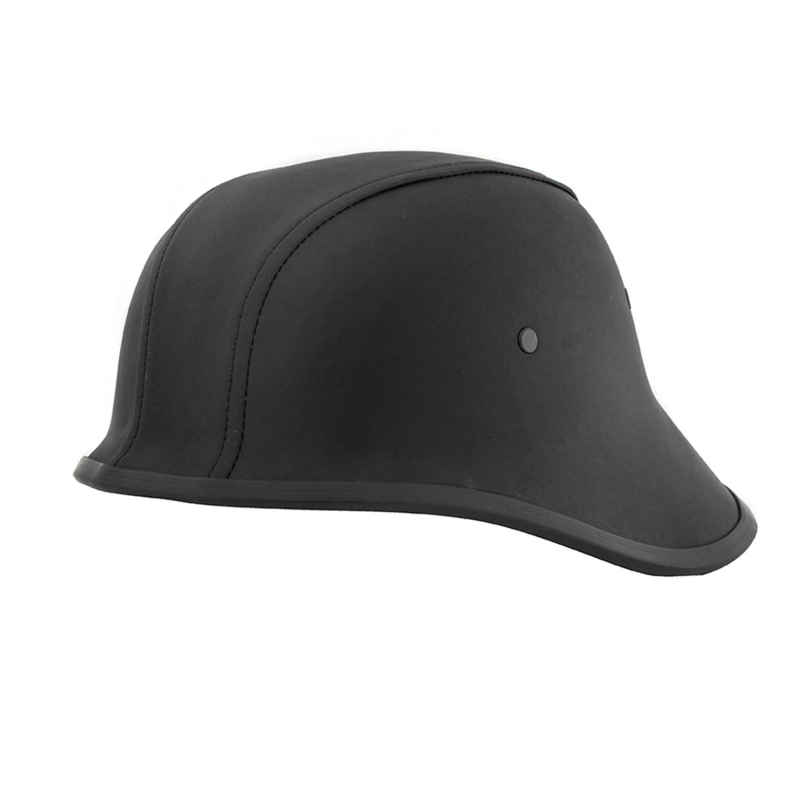 Casco Nazi Negro Piel L 