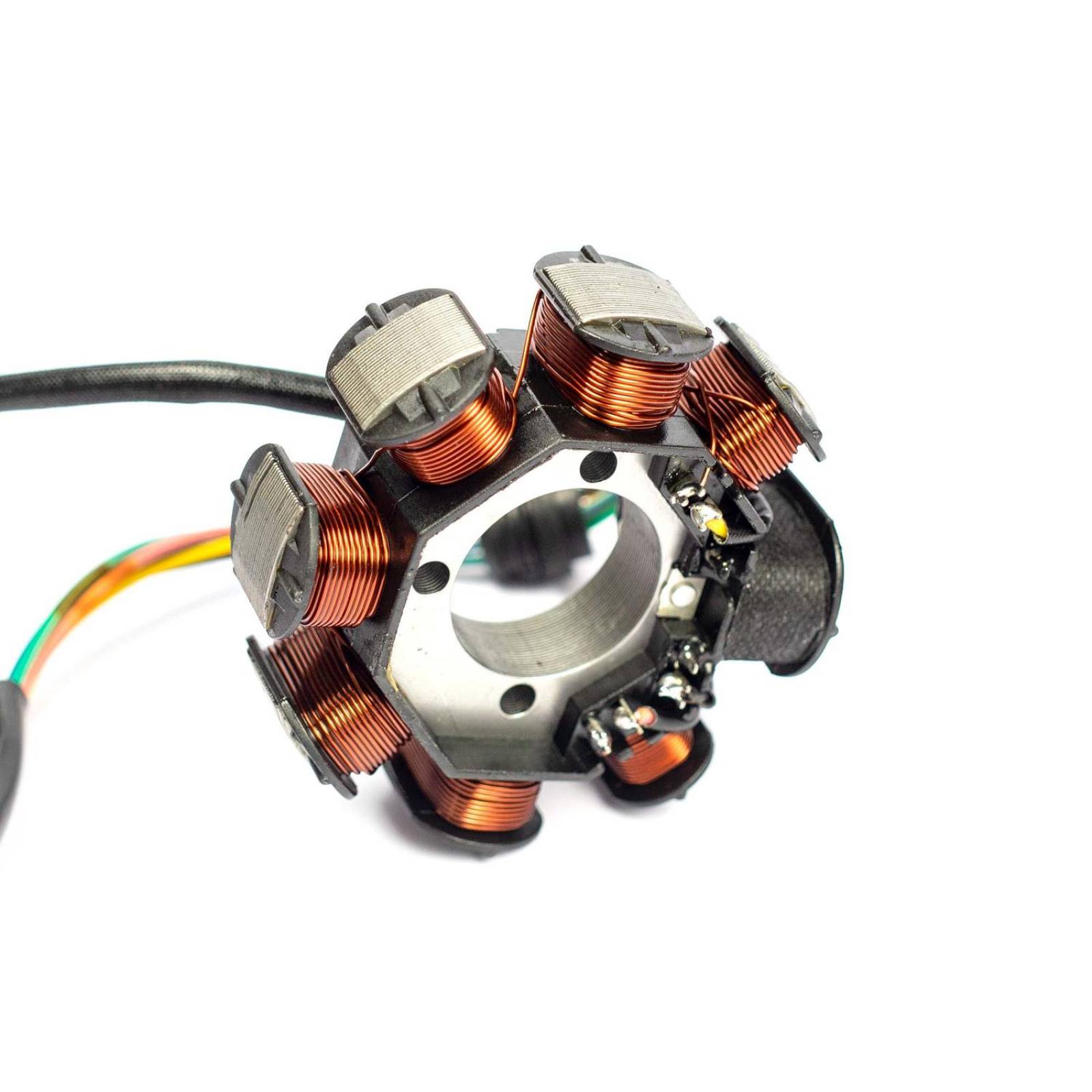 Estator Generador 7 Bobinas Para Moto Ft125 Ft150 Dt125 