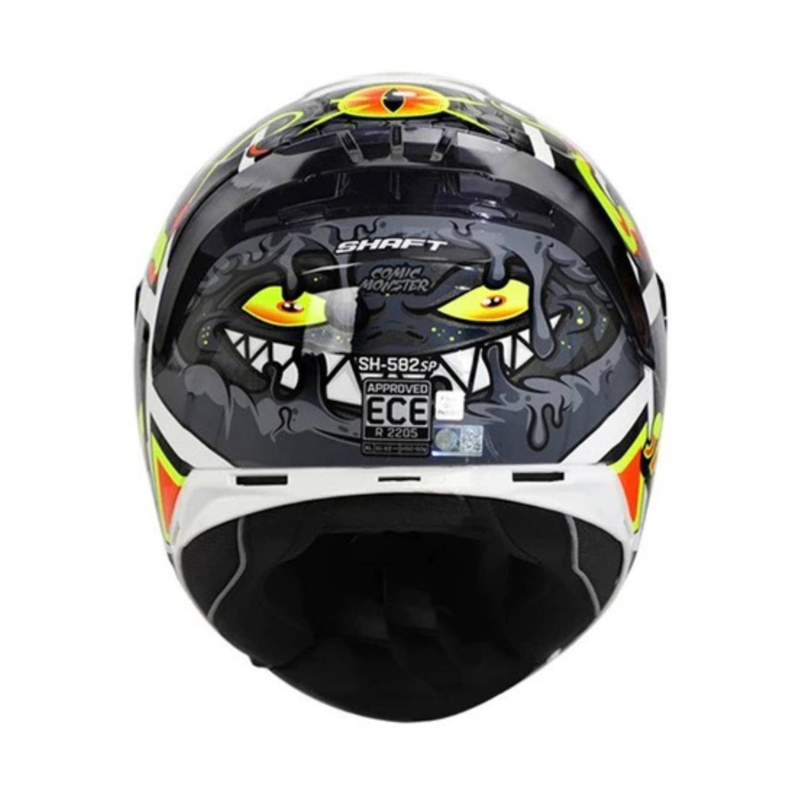 Casco Shaft Integral Comic Monster SH582-SP Talla L Negro 