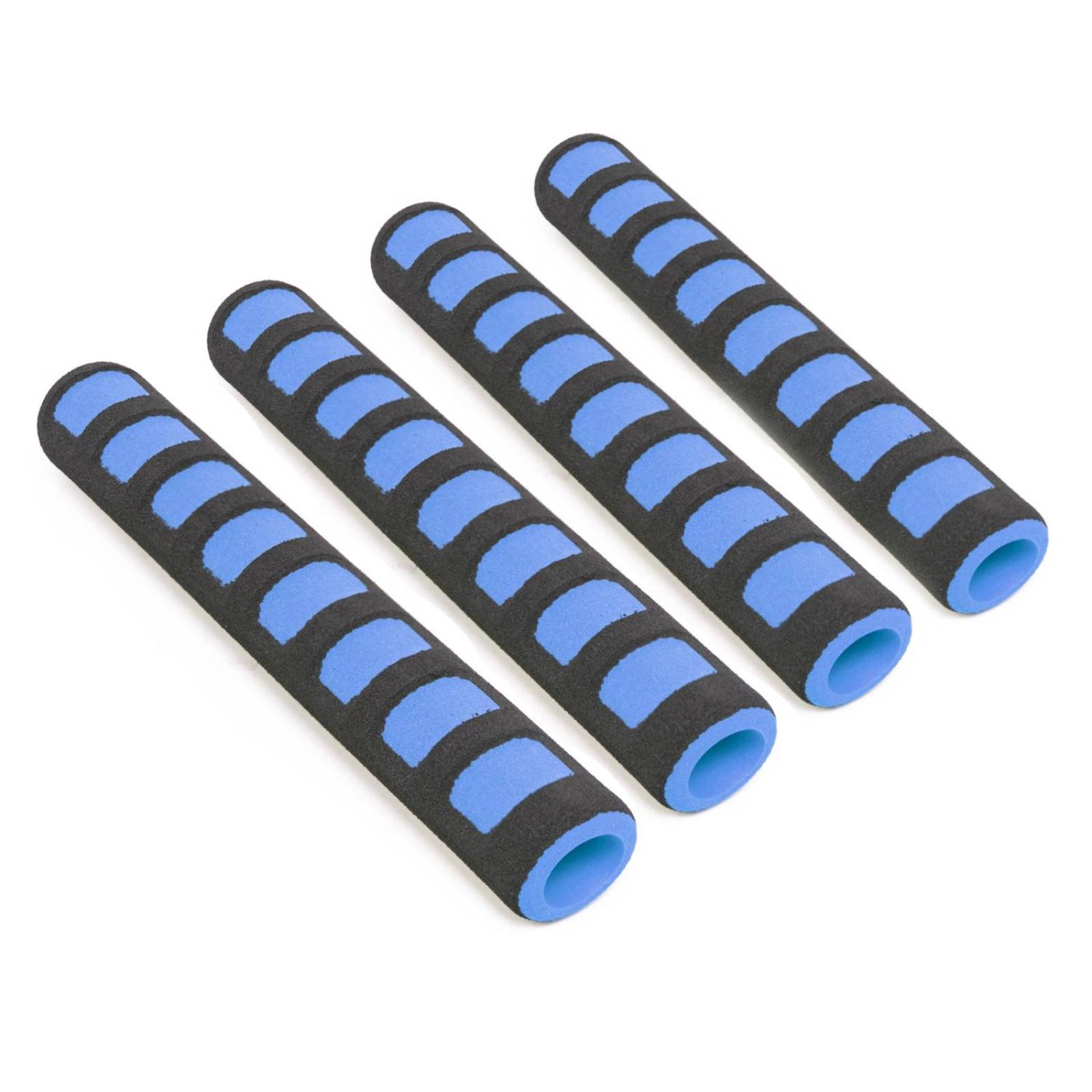 Protectores para Manubrio de Bicicleta Azul Negro 