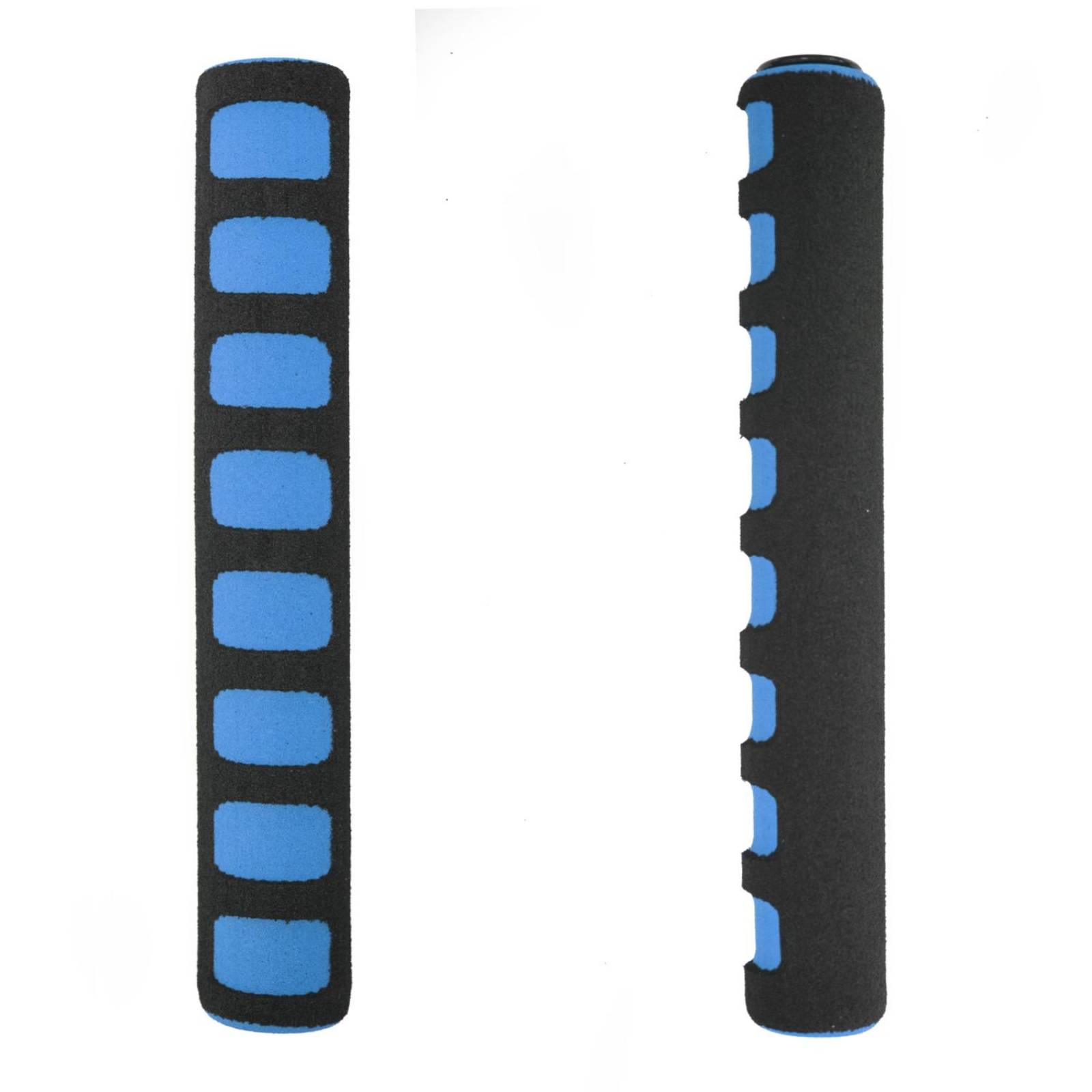 Protectores para Manubrio de Bicicleta Azul Negro 