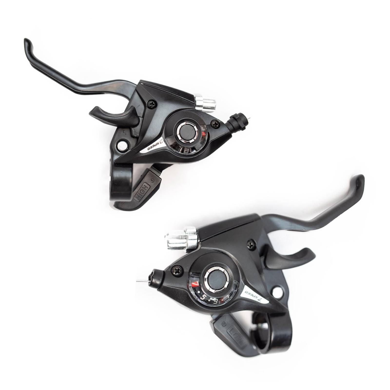 Palancas de Freno Cambio para Bicicleta 21 Vel Aluminio 